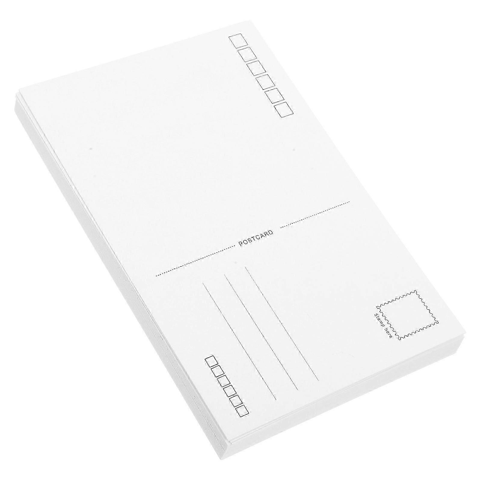 Blank Postcards For Mailing 20pcs Self Mailer Mailing Side White Postcards For Diy Art Personal Creations Writing Sending Decorating