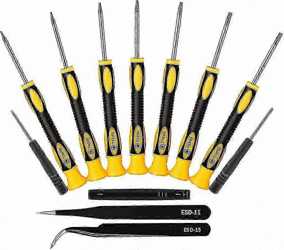 Magnetic Torx Screwdriver Set - 6-Piece Precision Star TX Toolkit