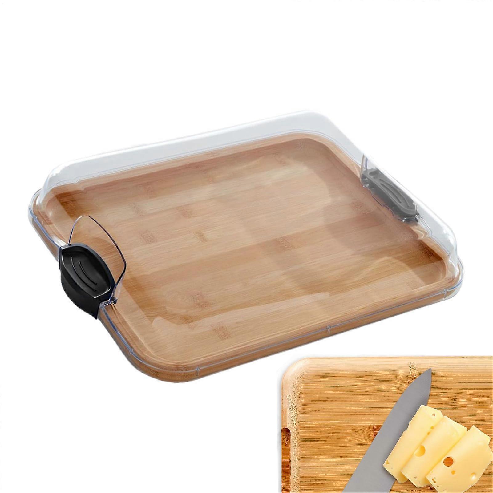 Cheese Tray, Charcuterie Boards Practical Wooden Cookware, Serving Plates
