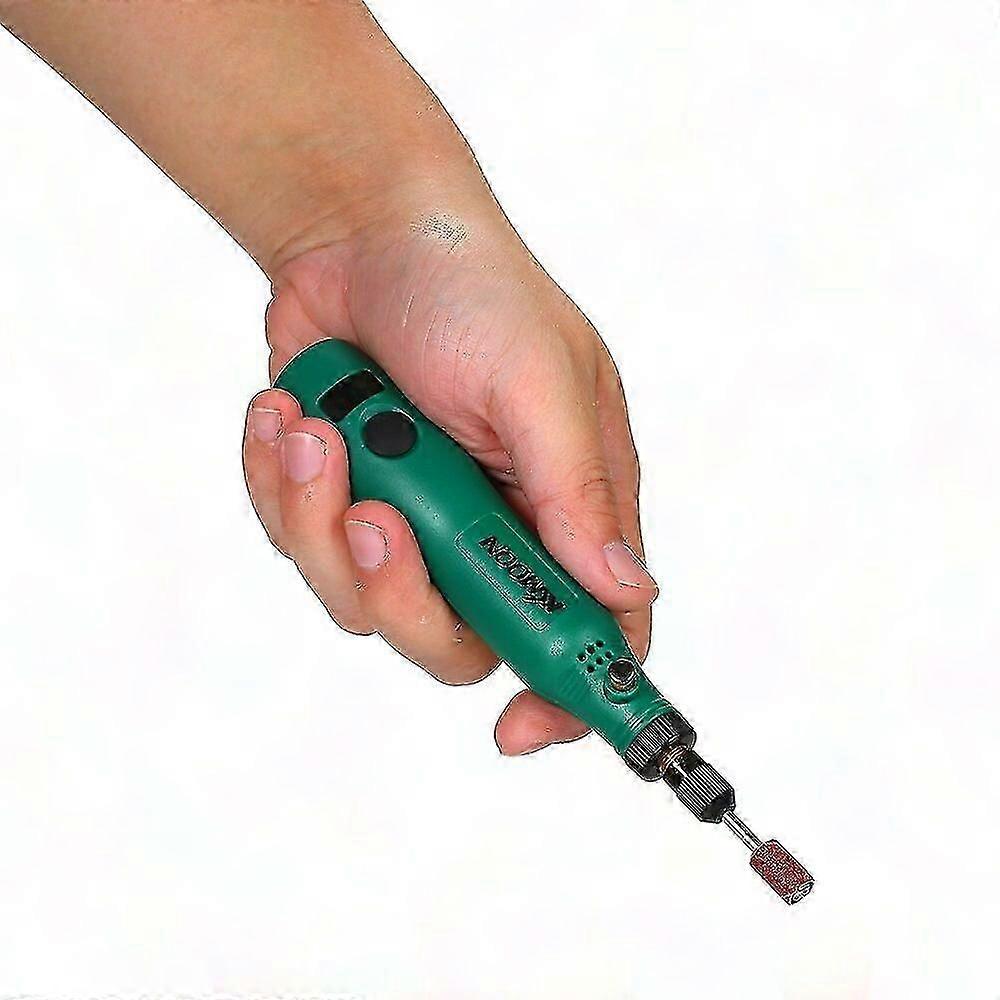 18V 1.2W Mini Cordless Electric Grinder Set for Carving Engraving Polishing Trimming Milling Small Handheld Grinding Machine-XinHan
