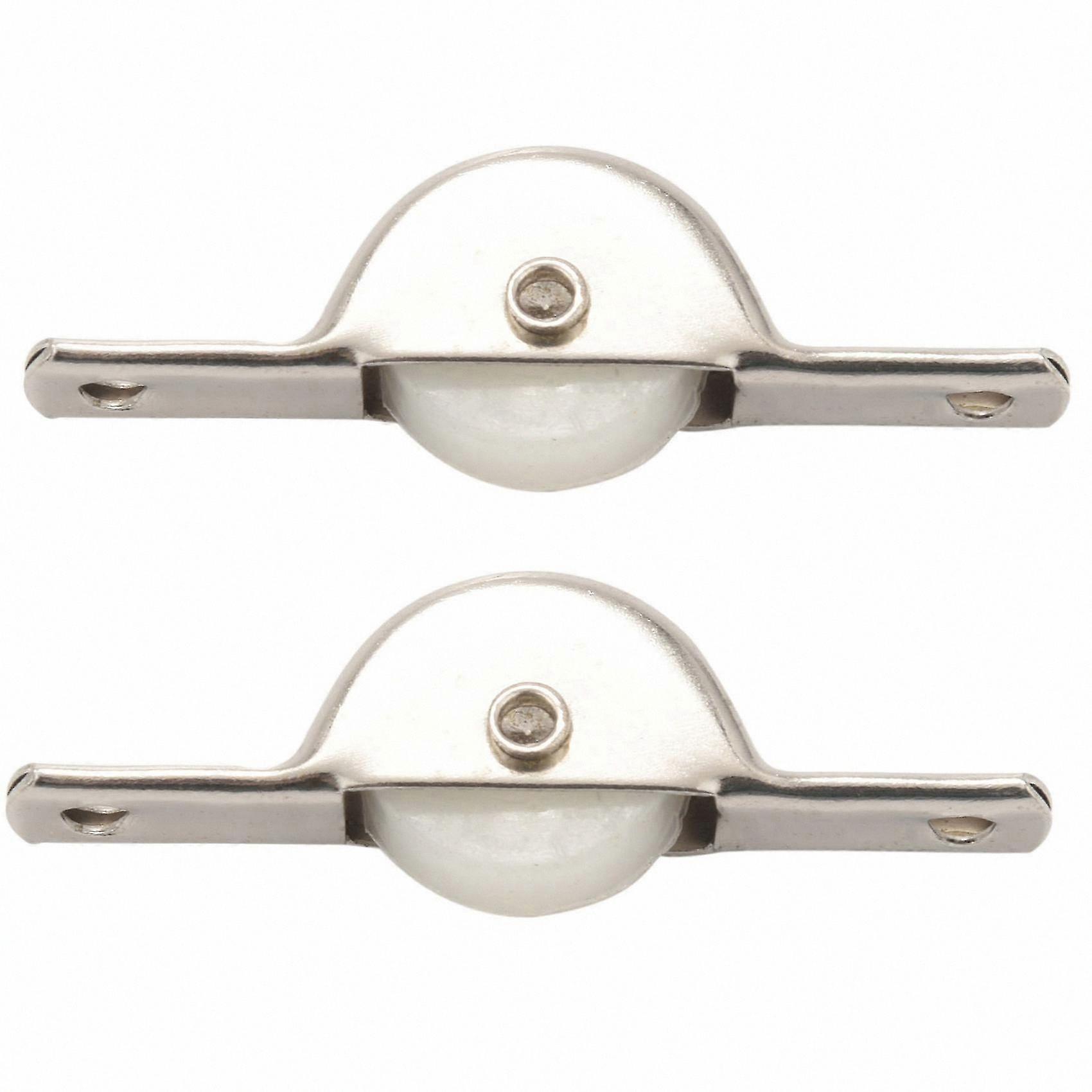 20 Pack Nylon Sliding Rollers for Doors, Windows, Cabinets, and Drawers