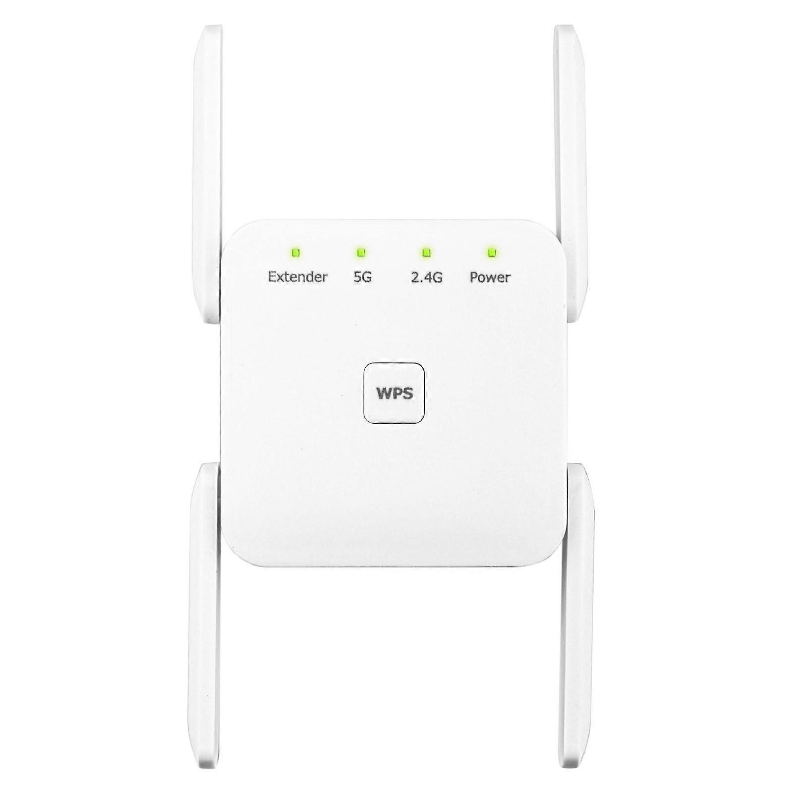 1200Mbps 2.4G / 5G WiFi Extender White EU Plug