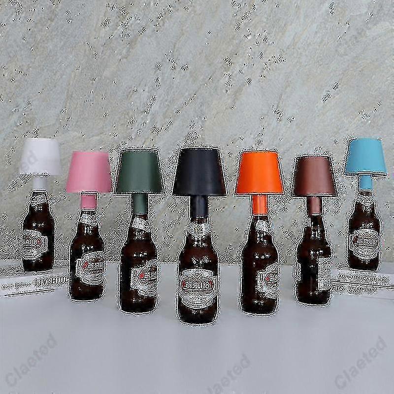 LED Wine Bottle Light with Removable Lamp Head and Charging Feature - Ideal for Bar, Cafe Decor & Night Lighting