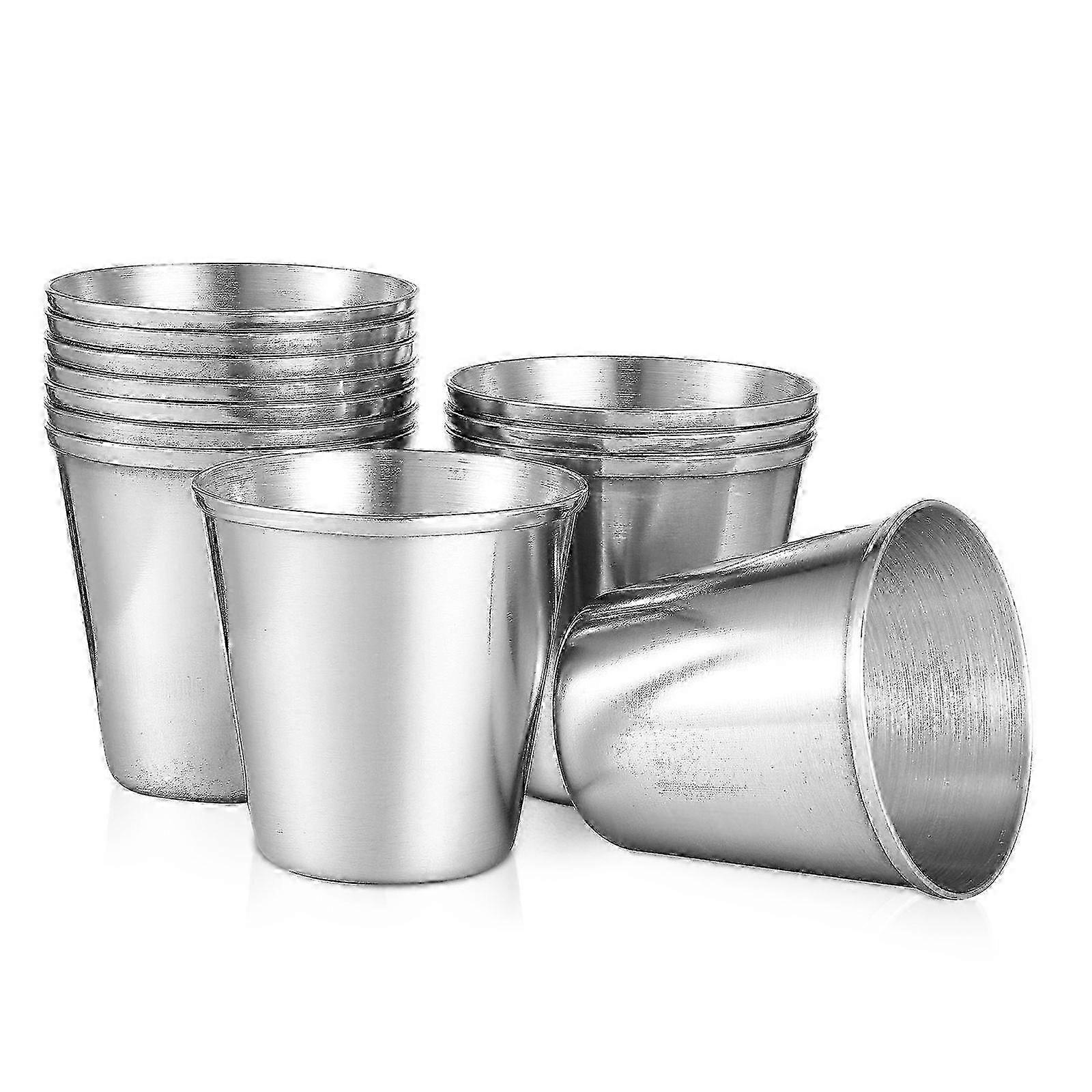Portable Espresso Shot Glasses for Wine & Small Communion Cups, Compact and Durable