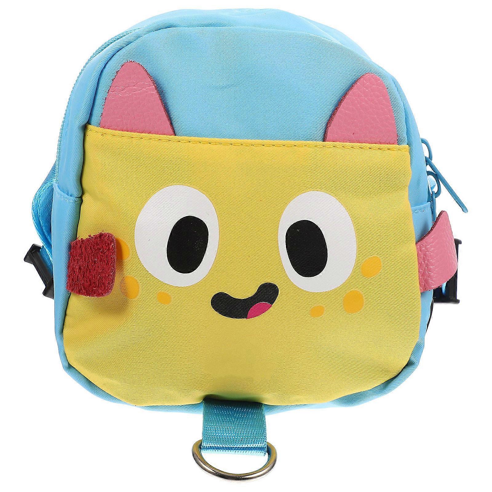 Small Dog Backpack Pet Supply Running Waterproof Composite Cloth Blue for Carrying 1Pack
