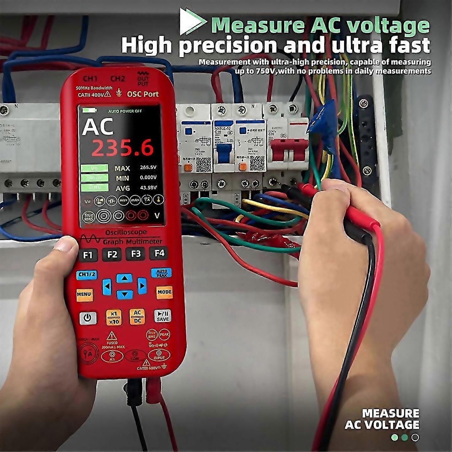 For Bside O9 Oscilloscope Digital Multimeterfunction Signal Generator
