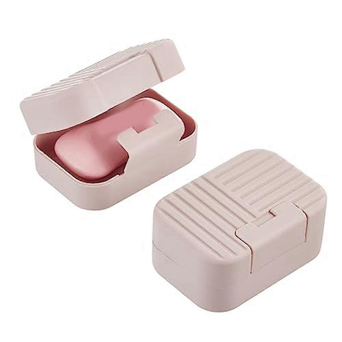 Travel Soap Container,Bar Soap Holder Soap Travel Case, Soap Box Soap Case with Lid Soap Holder Travel Portable Blue