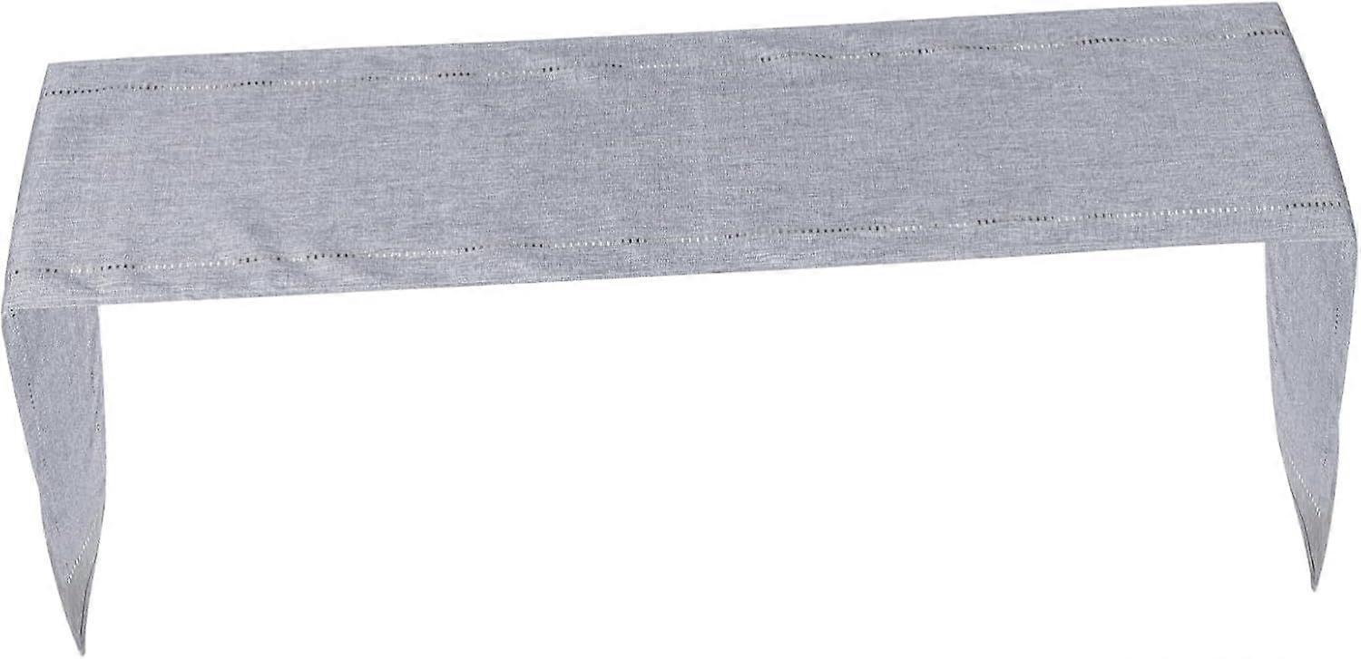 Gray Table Runner Rustic Elegant Dining Table Runner for Home Decor for Holiday