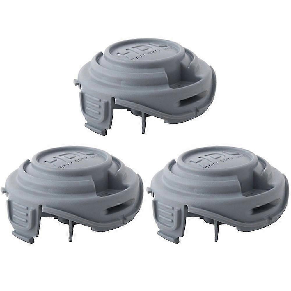 3 st för Black Decker STC5433 Typ 1 STC5433PC Typ 1 HDL ABS Line Spole Caps, 90588530