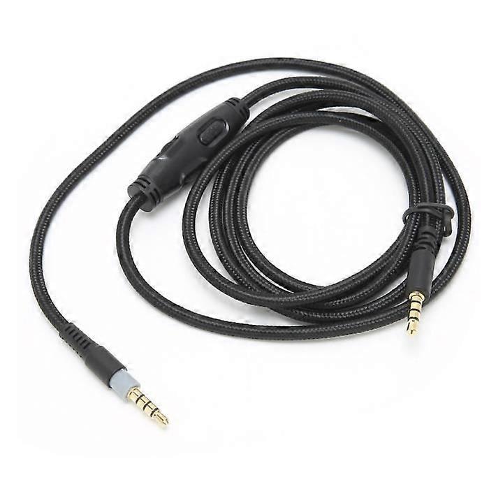 Audio Cable - Duokon - 3.5 Mm - Volume Control - Hyperx Cloud Compatible - Black