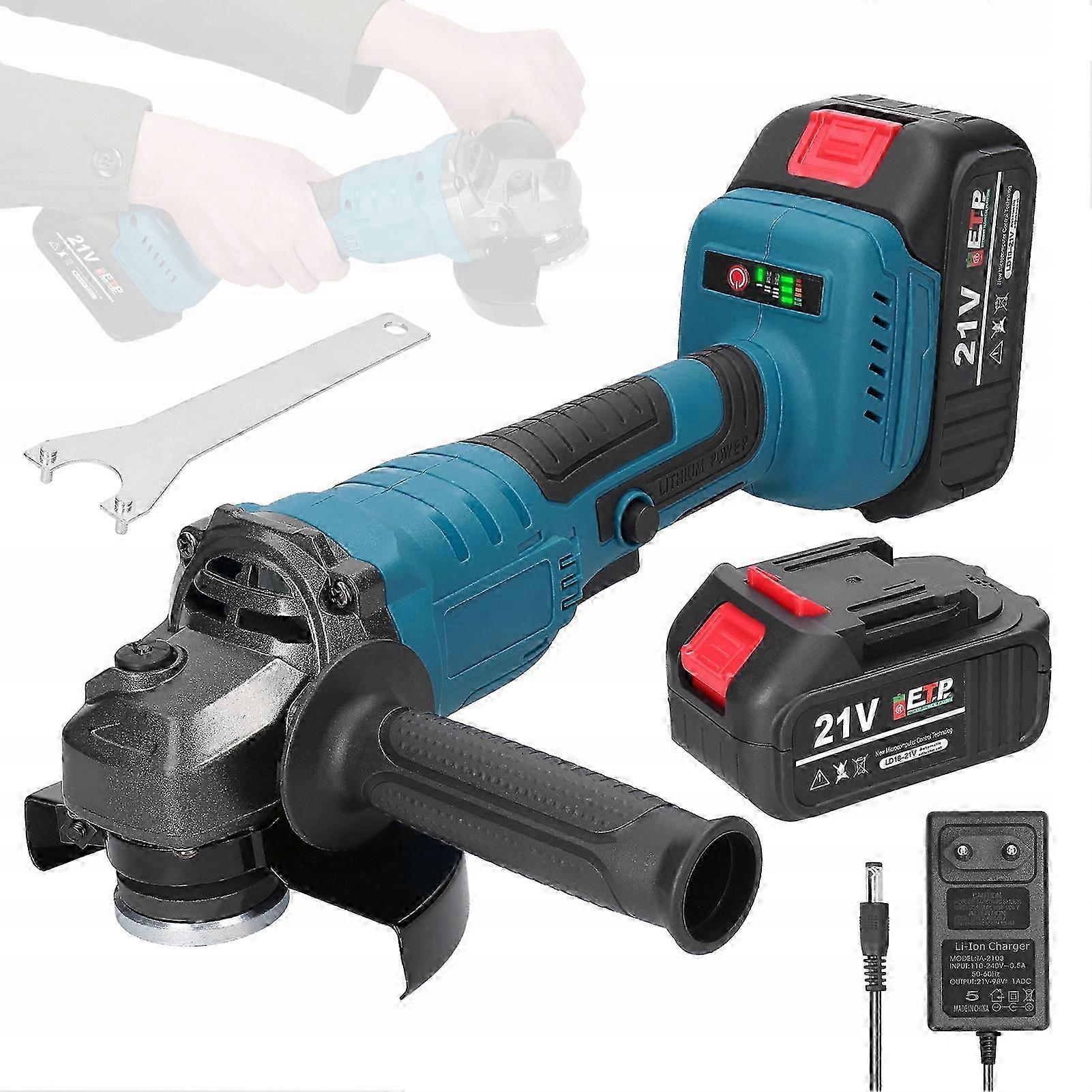 2025 21v 125mm M14 Angle Grinder Brushless