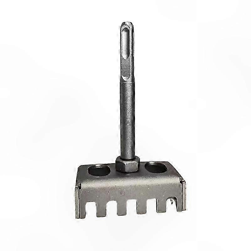 Adjustable Square Hole Cutter for Electrical Boxes with Saw Slot and Socket Compatibility