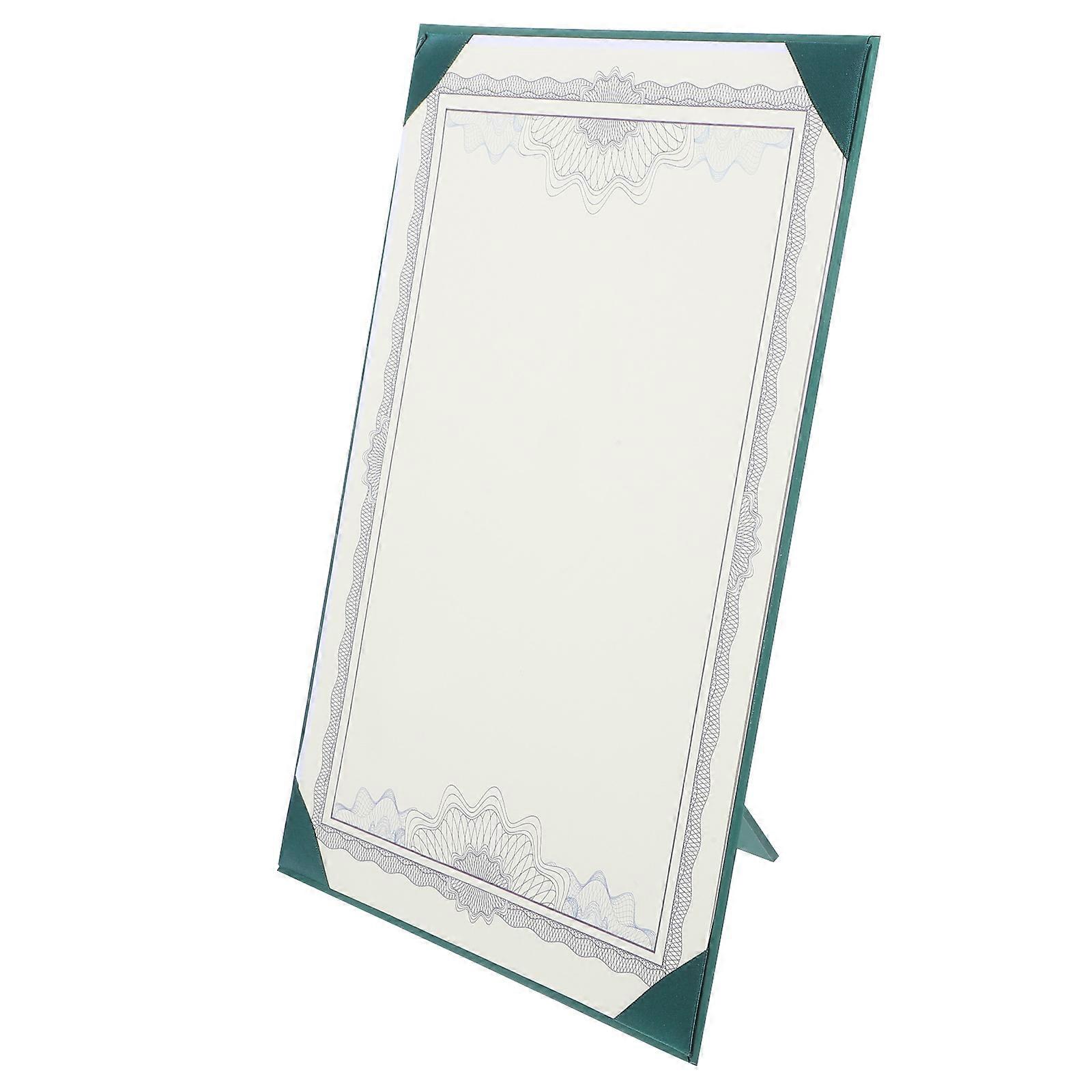 Lightweight Portable Diploma Frame Black Cardstock Certificate Holder for Graduation College High School Degree Wall Mount Document Display