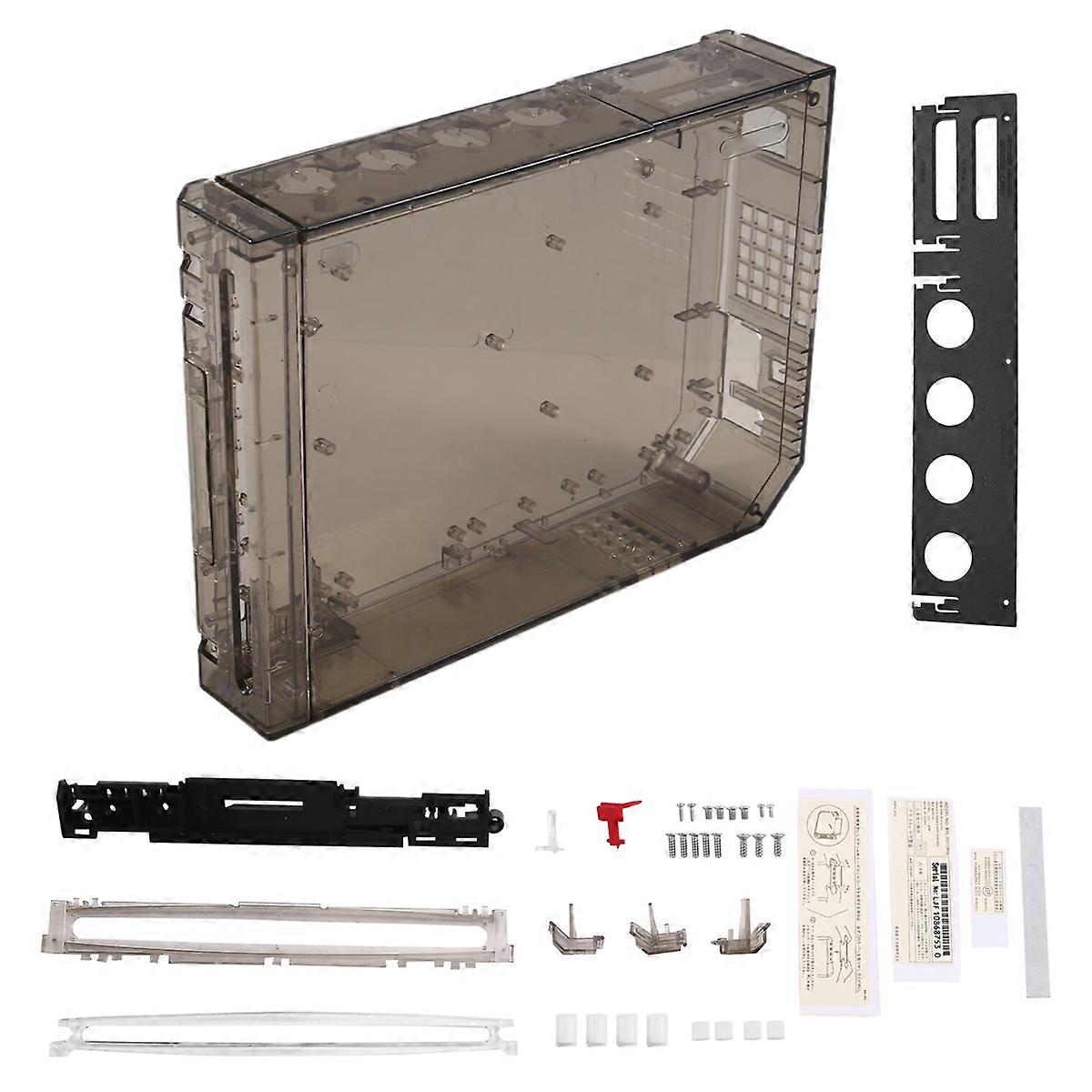 For Full Case Cover Housing Shell with Buttons - Transparent Housing Shell Case for Game Console C