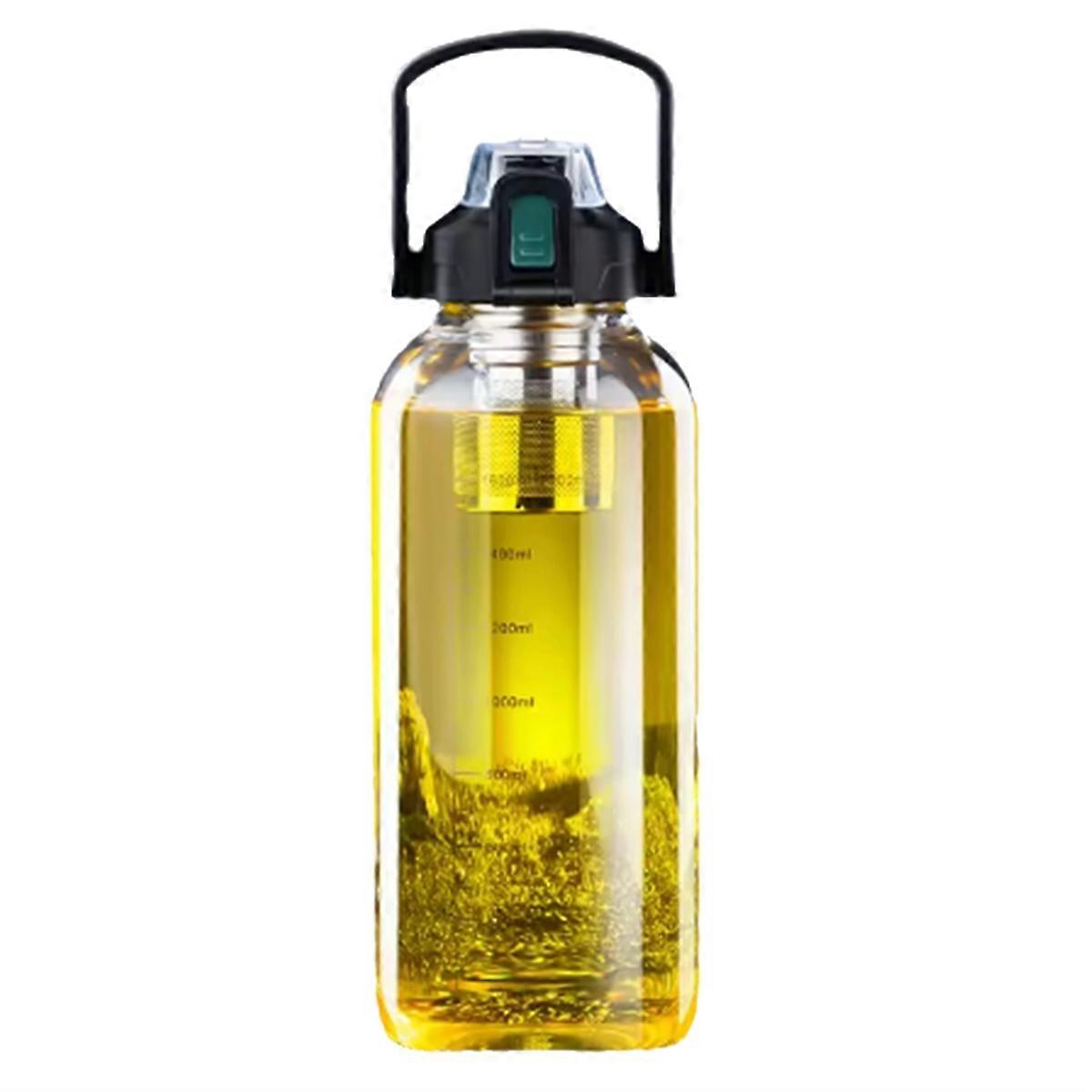 Glass Cup Outdoor Exercise Double Drinking Transparent Glass Simple