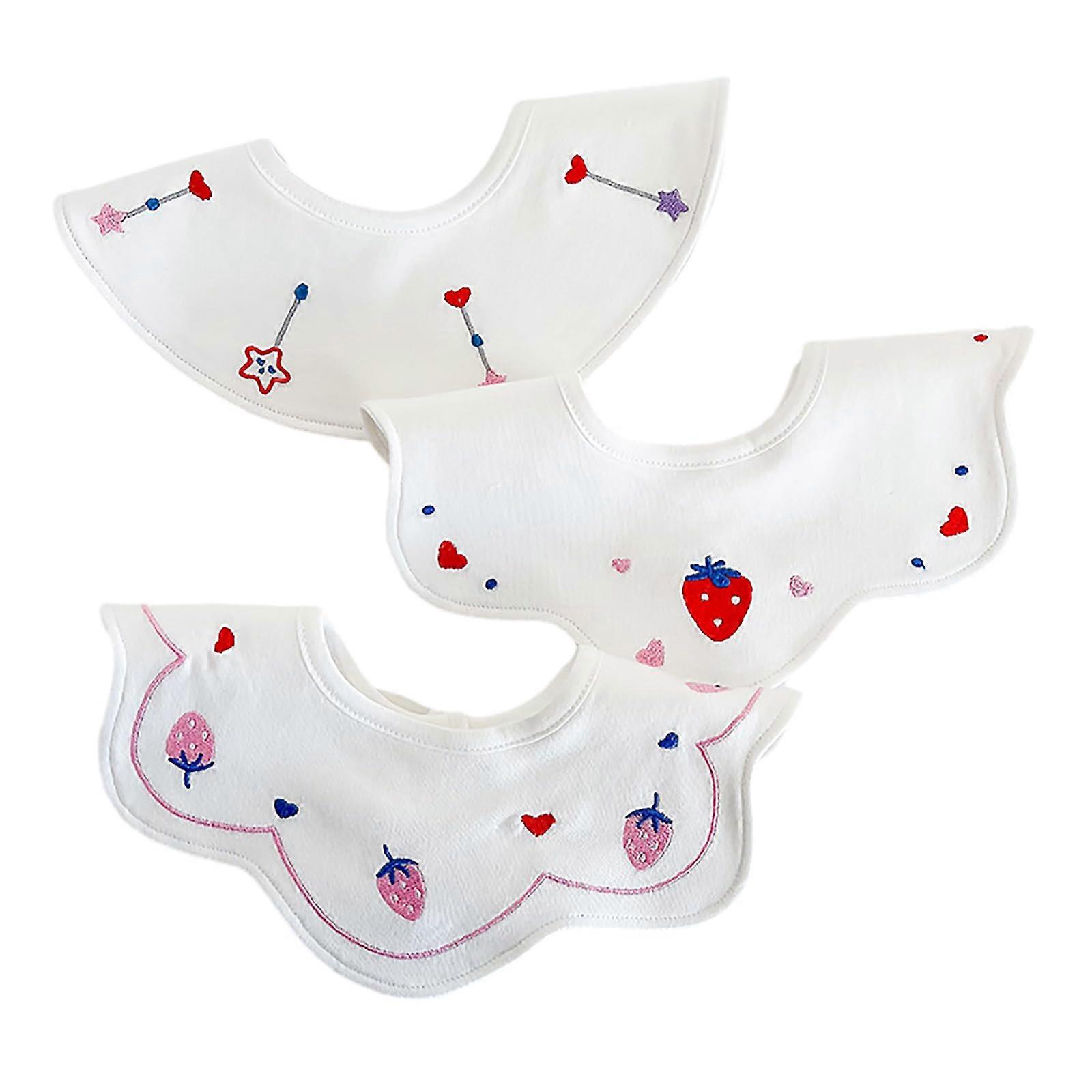 Stylish Baby Drooling Cloths Newborn Bibs, Multi-Style Bibs, Easy-To-Clean Bibs