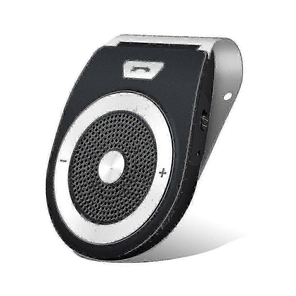 Bluetooth Handsfree Speakerphone Compatible With Cell Phone, Wireless Car Speaker Motion Auto Power On Car Receiver Sun Visor Music Player Adapter Bui