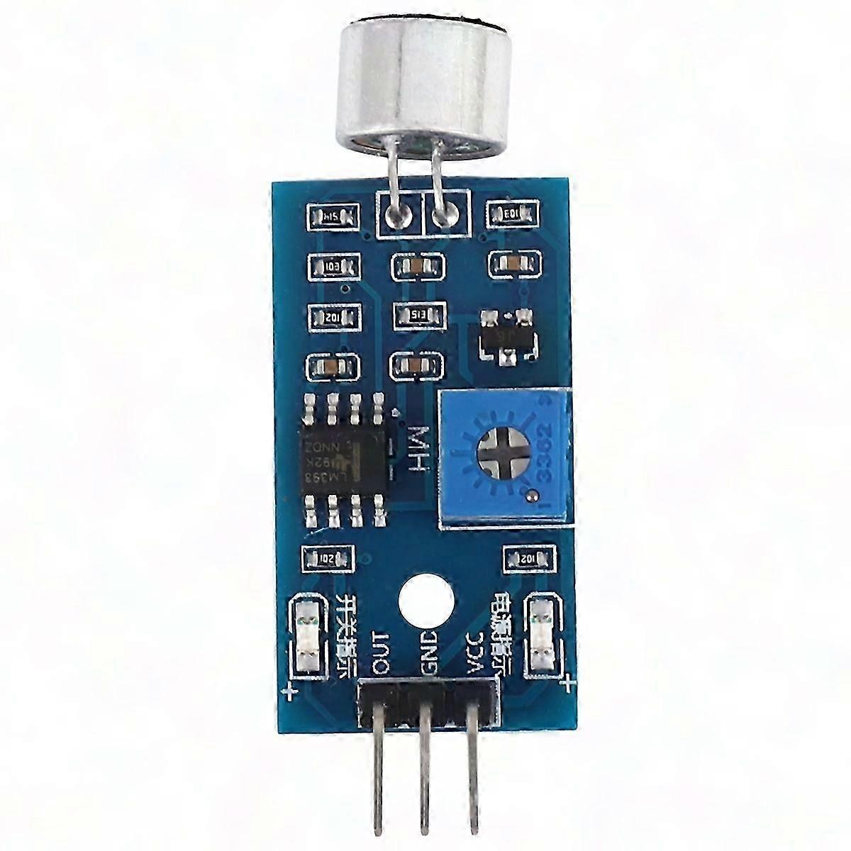 LM393 Microphone Amplifier Sound Sensor Module 3.3V/3.5V for Arduino Voice Detection