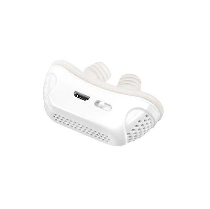 Anti Snoring Devices,Double Vortex Anti Snoring Device,Adjustable and Breathable,Up to 10 Hours,Suitable for All Nose Shapes(white)