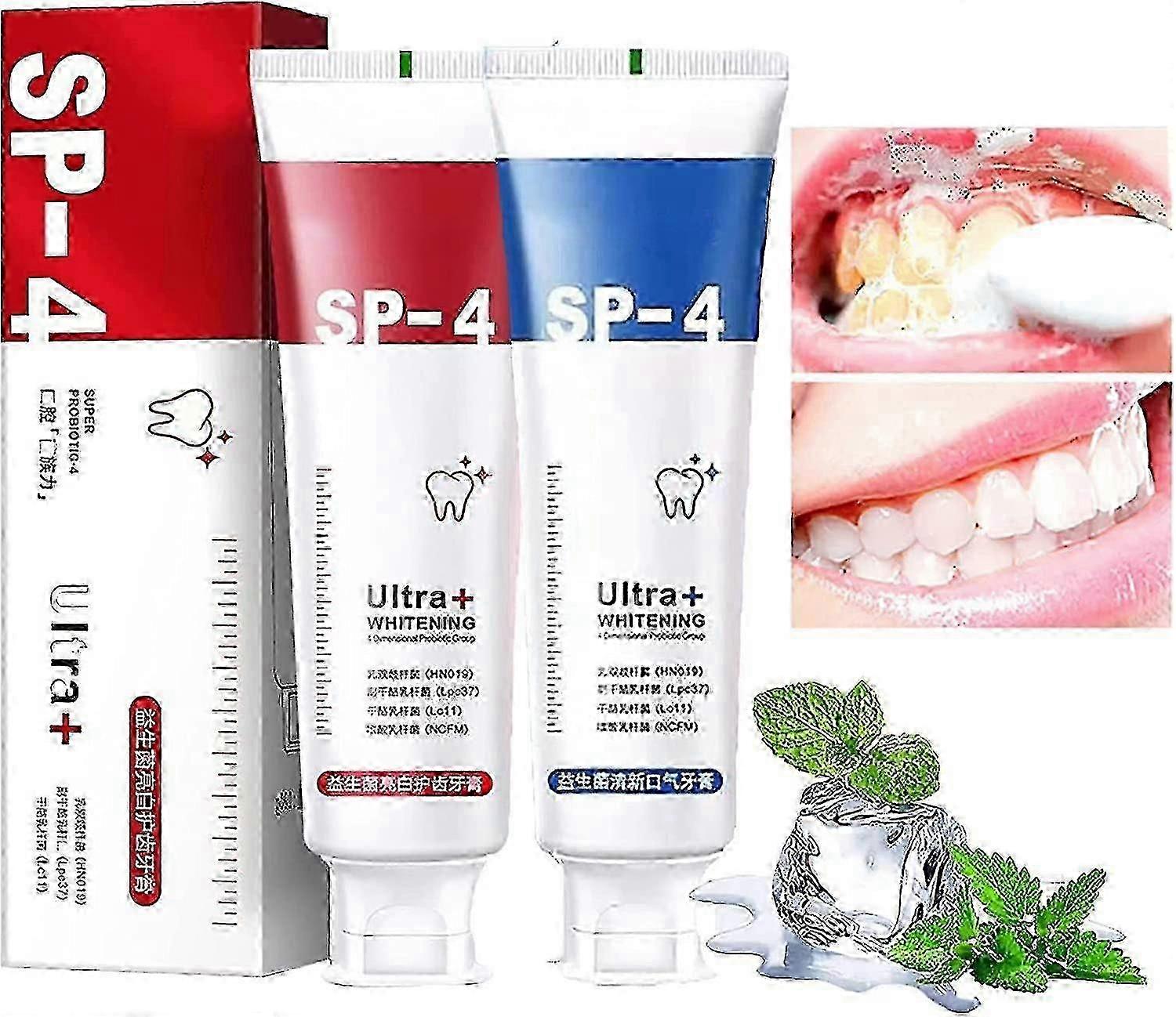 Sp-4 Probiotic Toothpaste, Sp-4 Probiotic Toothpaste Teeth Whitener Toothpaste