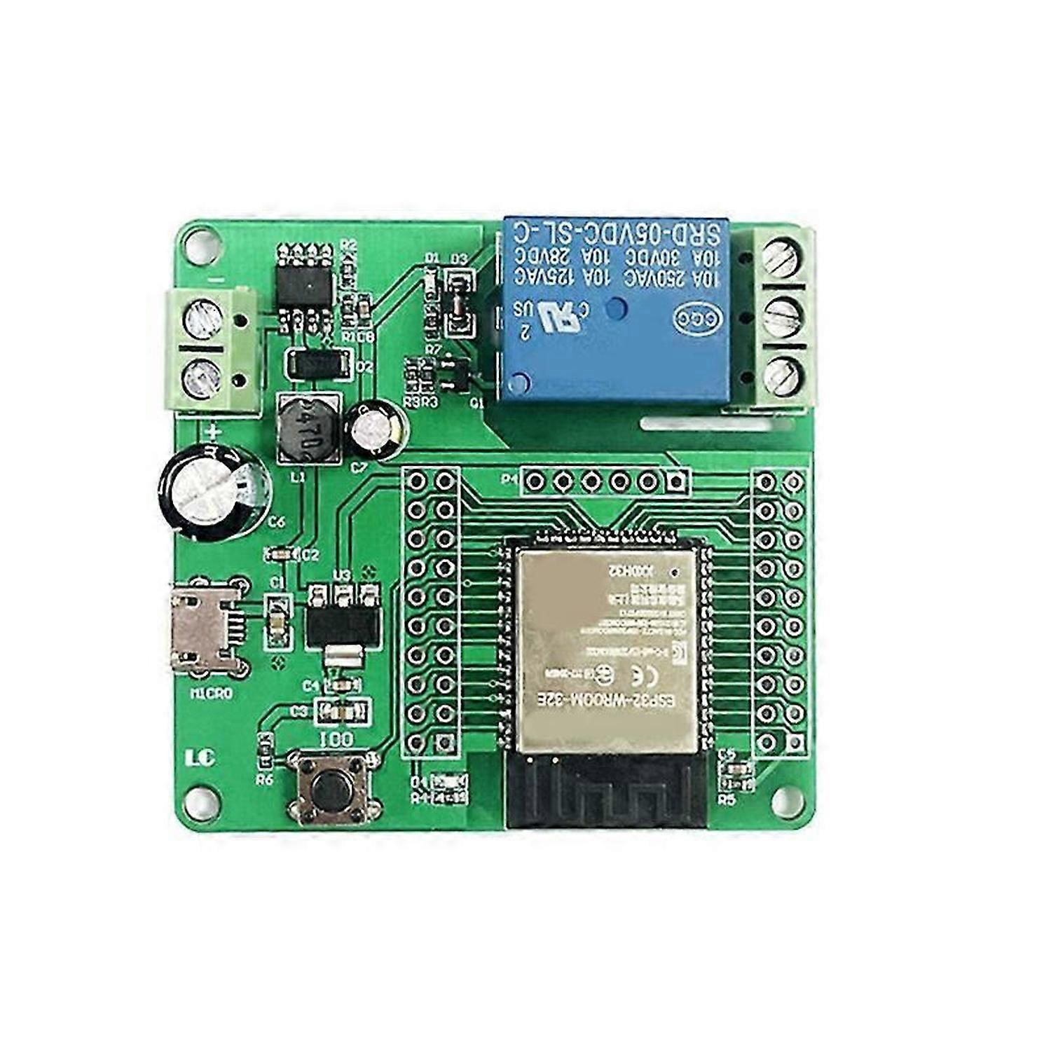 One Channel Relay ESP32-WROOM Development Board Module DC 7-60V