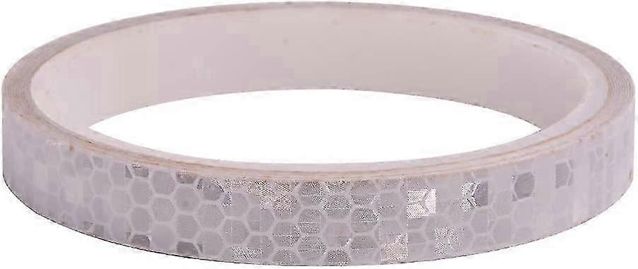 Reflective Tape, 1cm*8m Self-Adhesive and Waterproof, Wear-Resistant and Weather-Resistant, Suitable for Trailers/Trucks/Bicycles