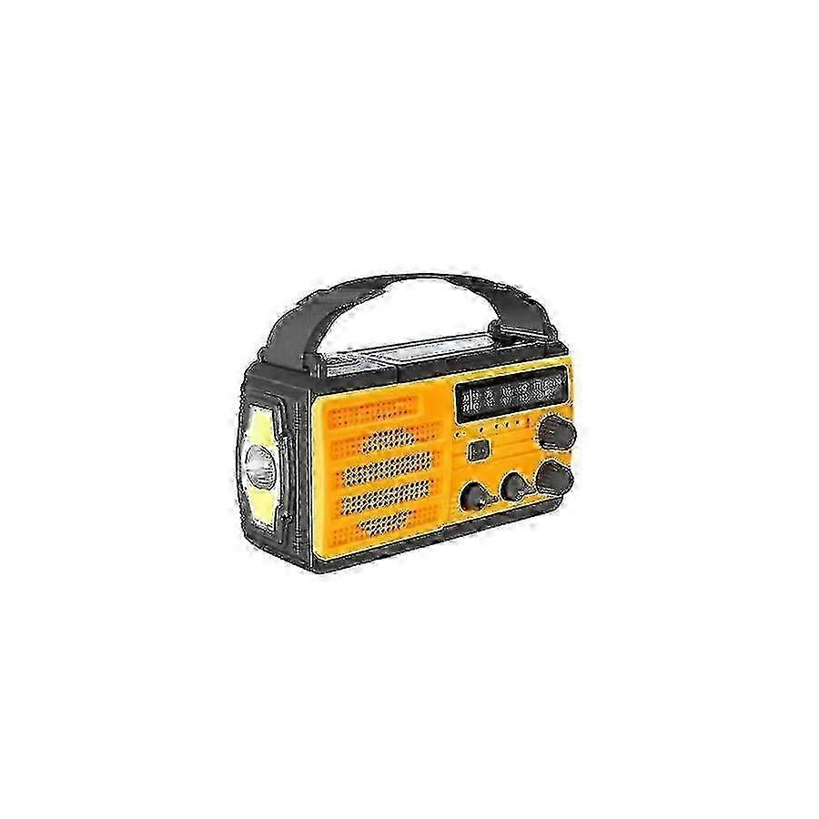 Solar Powered Manual Emergency Radio