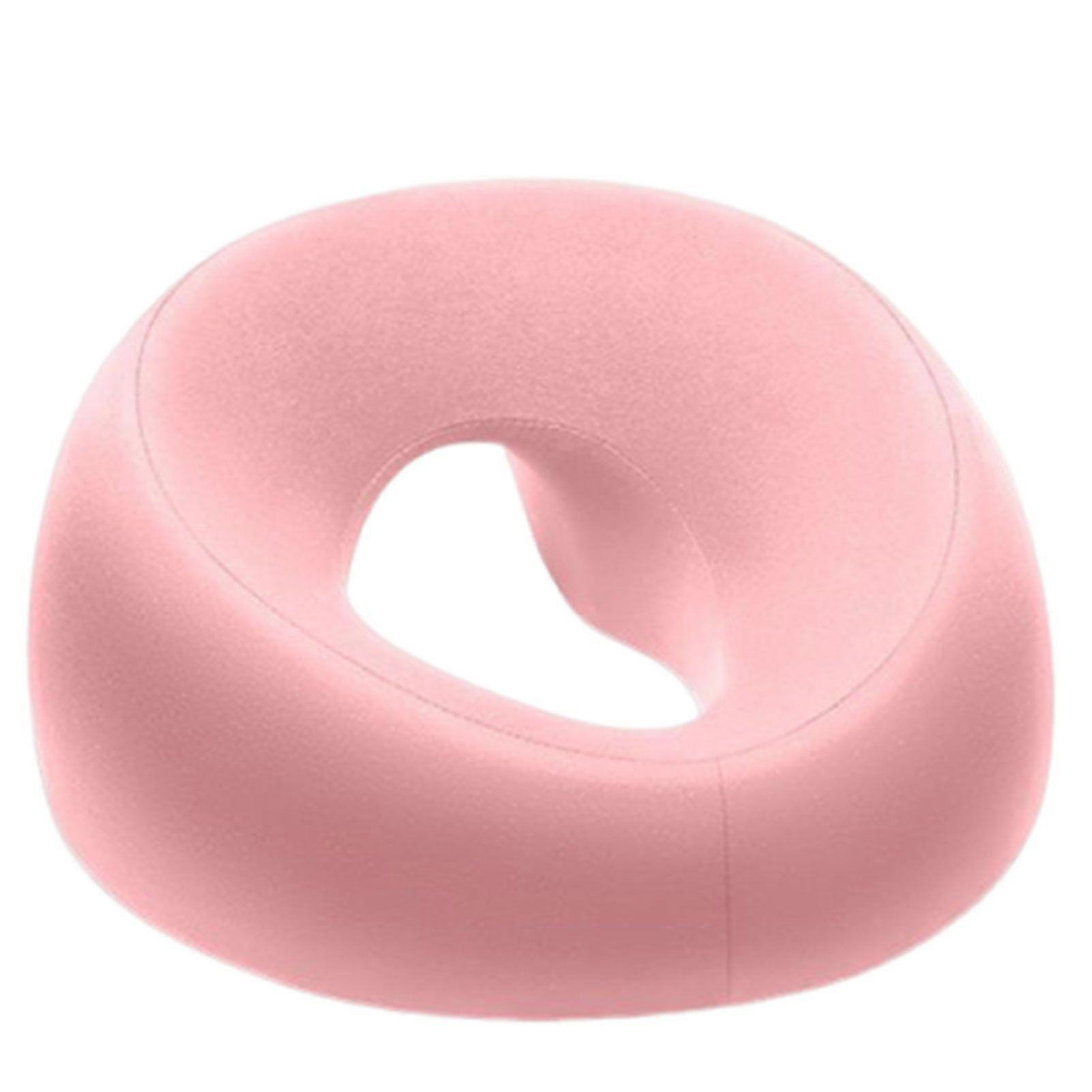Face Down Pillow for Bed Headrest, Post-Surgery Recovery Prone Cushion Massage Headrest with Hollow Center for Stomach Sleeping