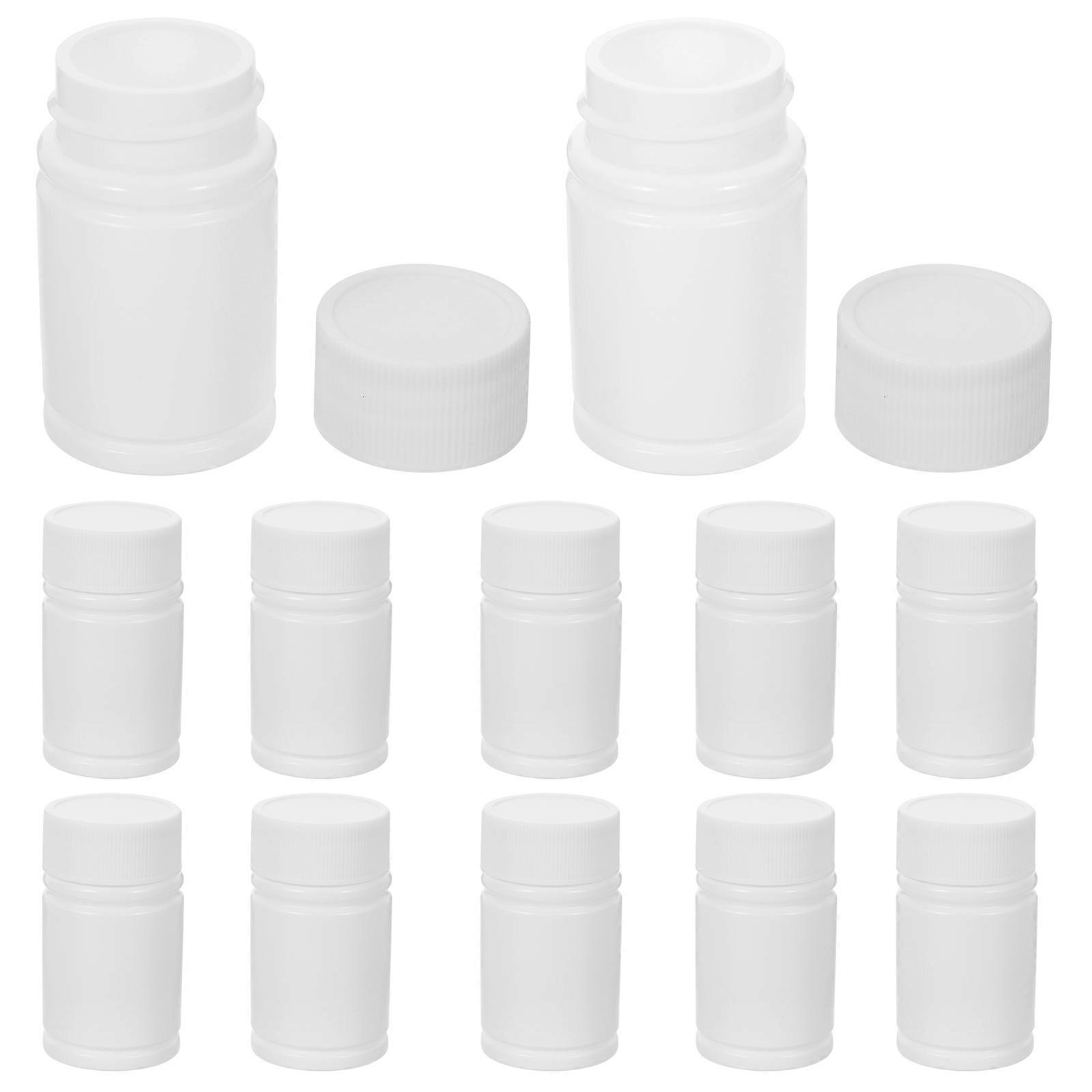 Empty Pills Medicine Container Pill Bottle for Storage Use 36Pcs