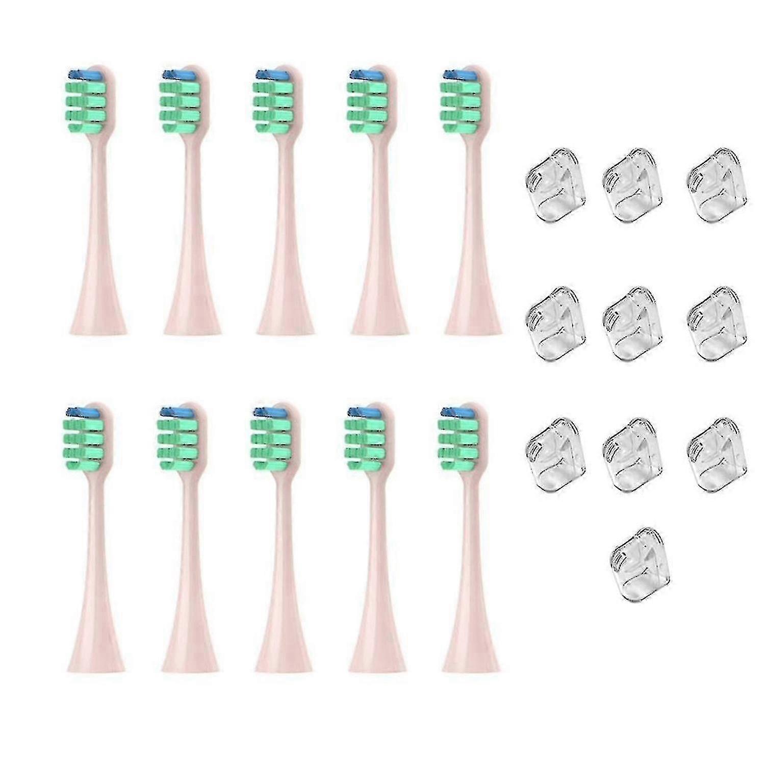 For EW-DC01 Replacement Electric Tooth Brush Heads Pink