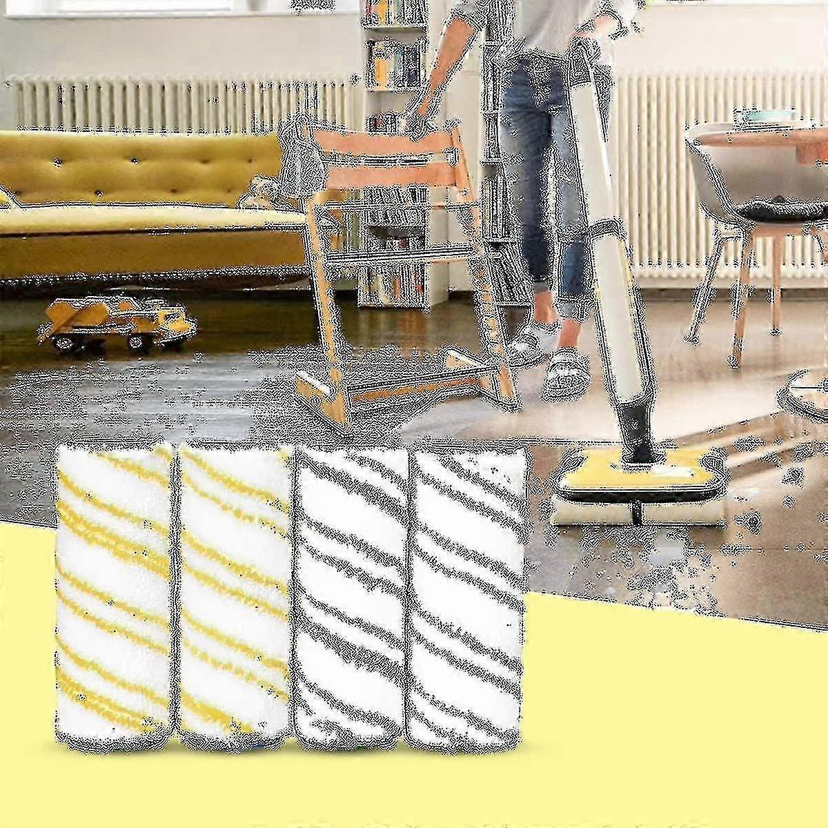 Lilyme 8 Piece Set Of Rollers Comptiable With Karcher Fc7 Fc5 Fc3 Fc3d Floor Cleaner