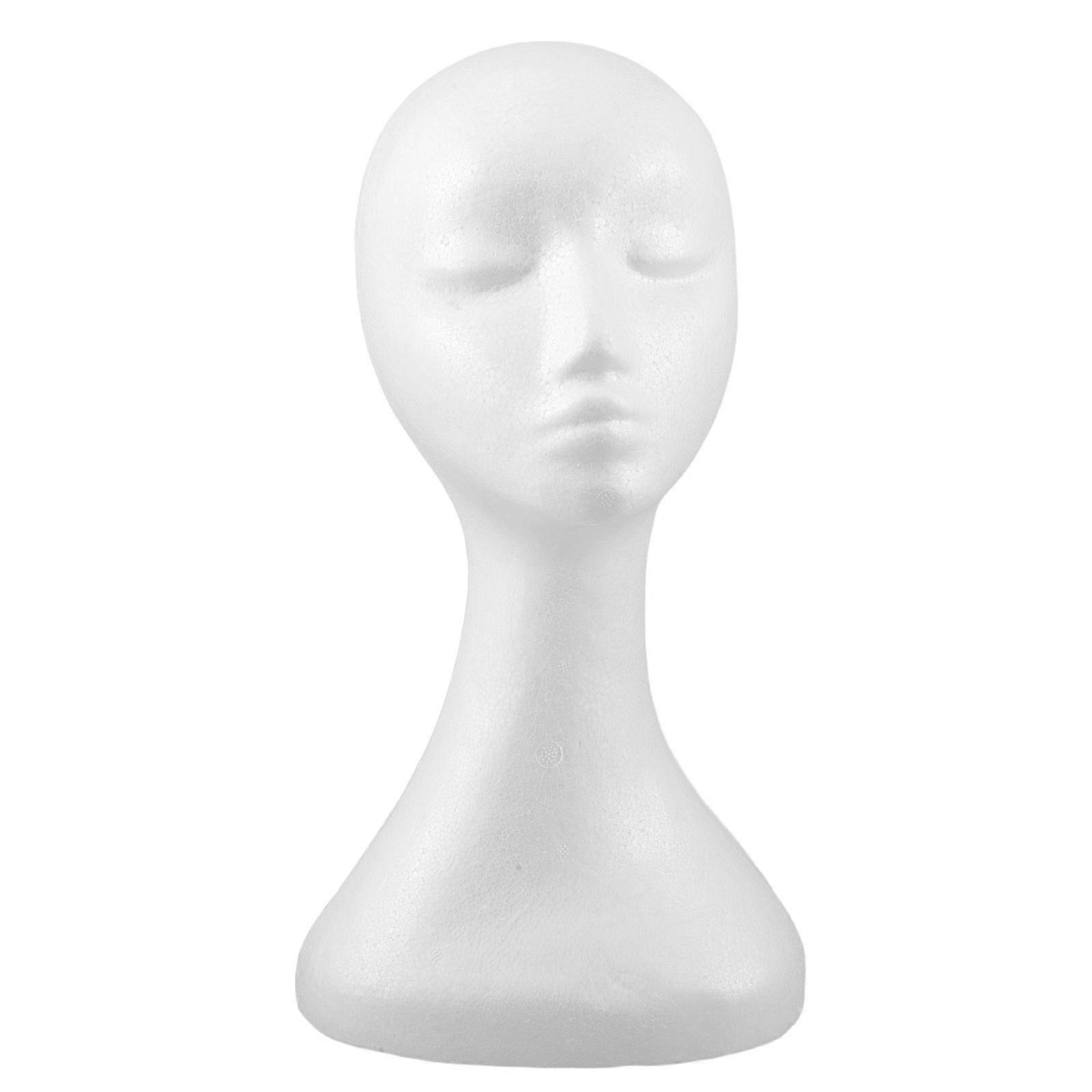 Wig Stand Mannequin Head Foam Display For Masks Hats Diy Decoration Wig Head Diy Foam Mannequin For Display Hats Masks And Art Painting