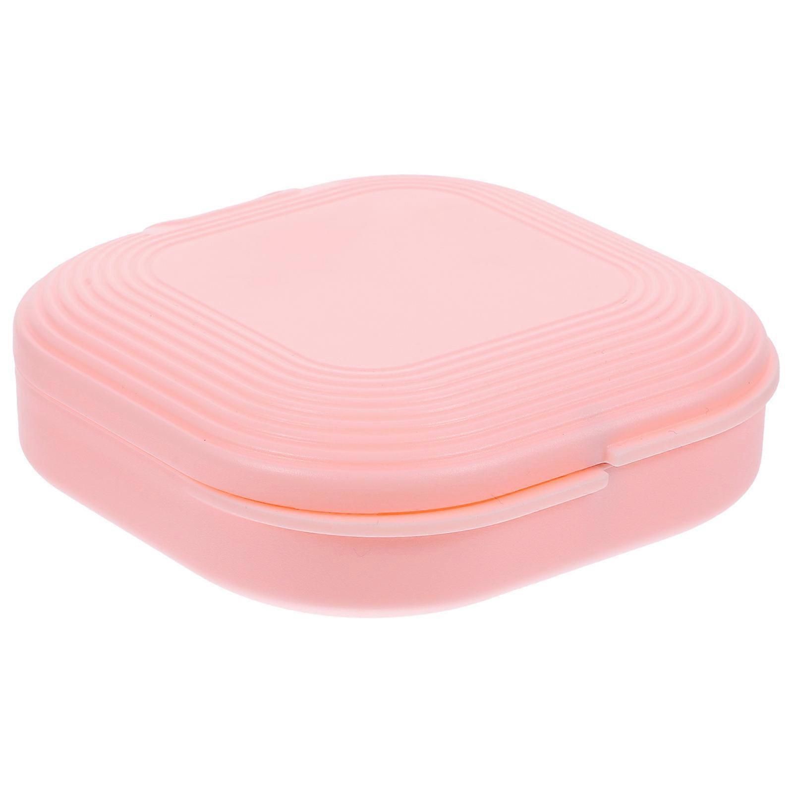 Portable Retainer Case Invisible Brace Box for 4Pcs Orthodontic Storage