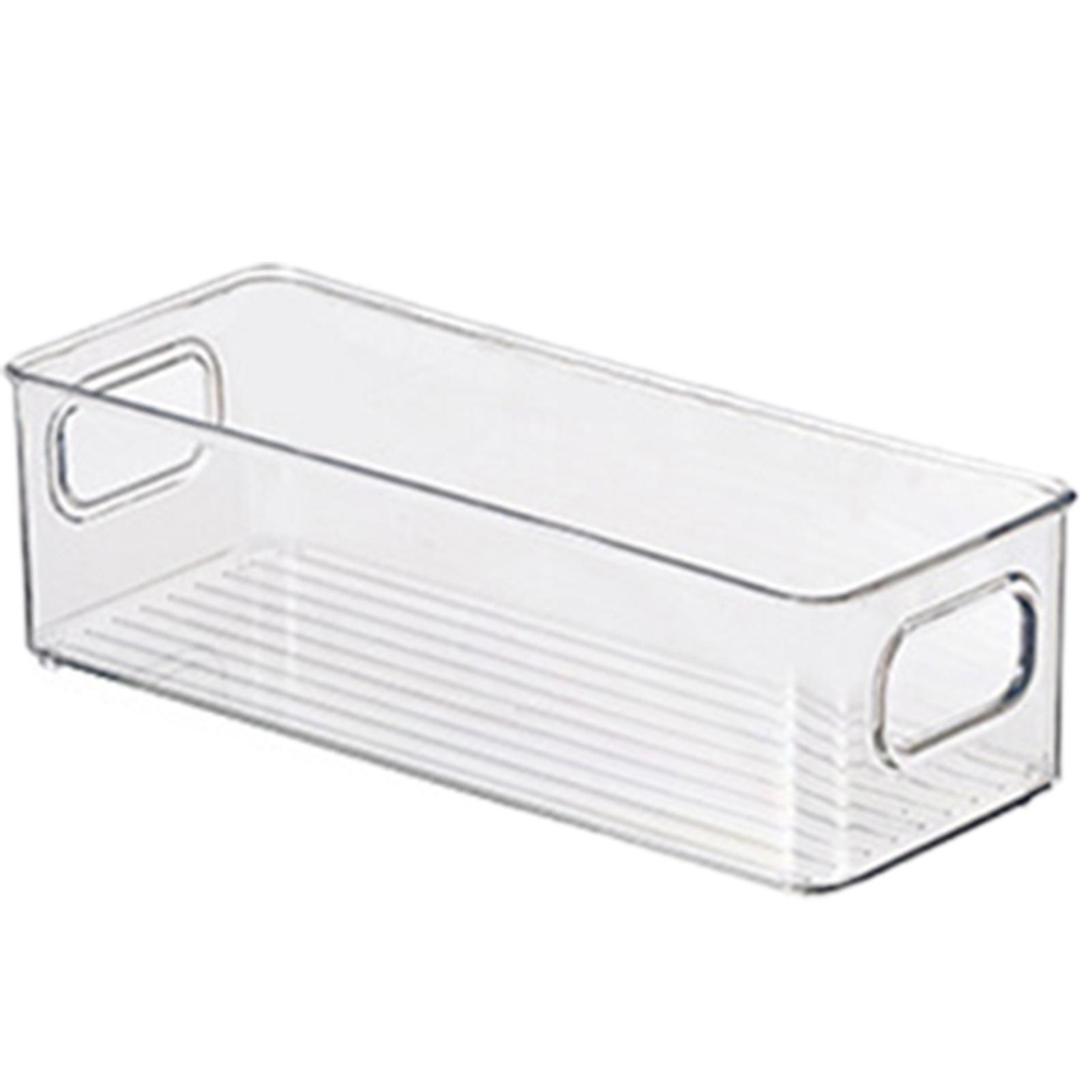 Plastic Pantry Organization Stackable Fridge Organizer Kitchen Organization