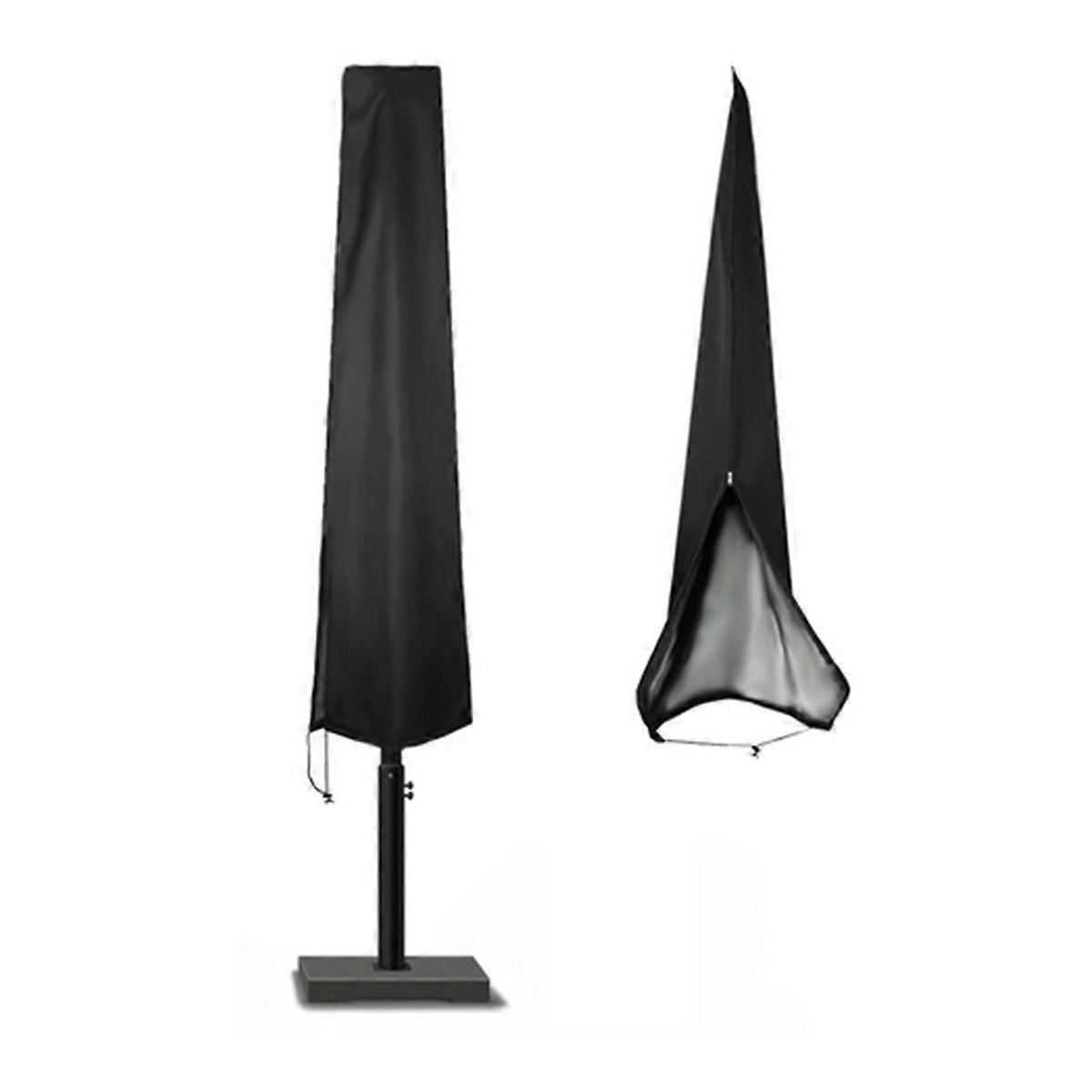 Drawstring Umbrellas Parasol Cover with Zipper for Umbrella Protection