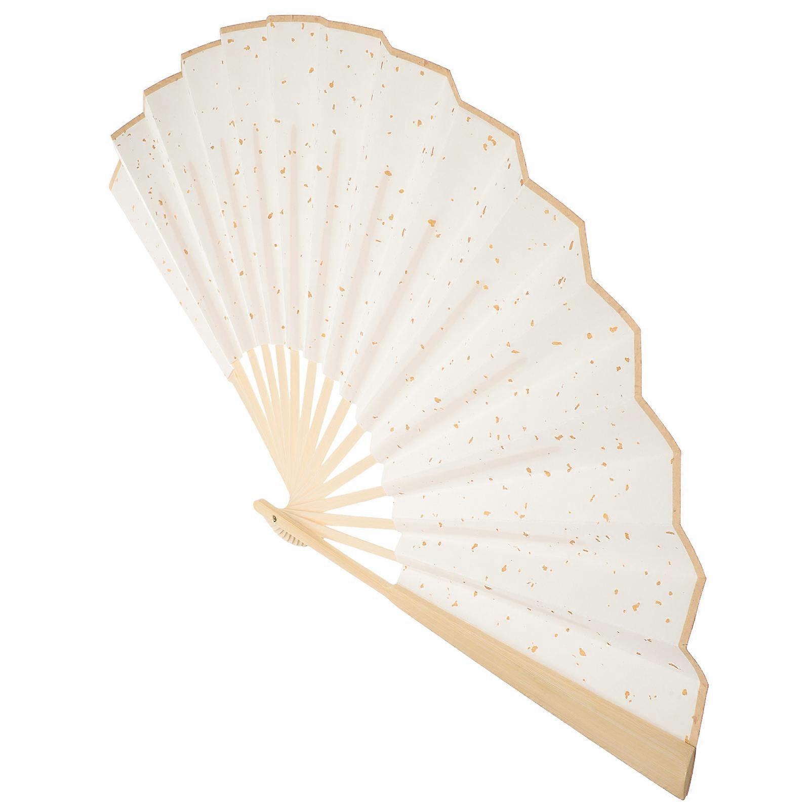Calligraphy Practice Fans Handheld Fan for Painting Use 2Pcs
