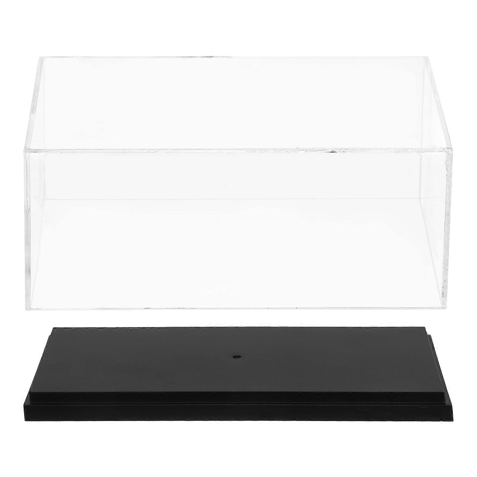 Toy Car Collection Box Display Case for Protection 3Pcs Clear Acrylic