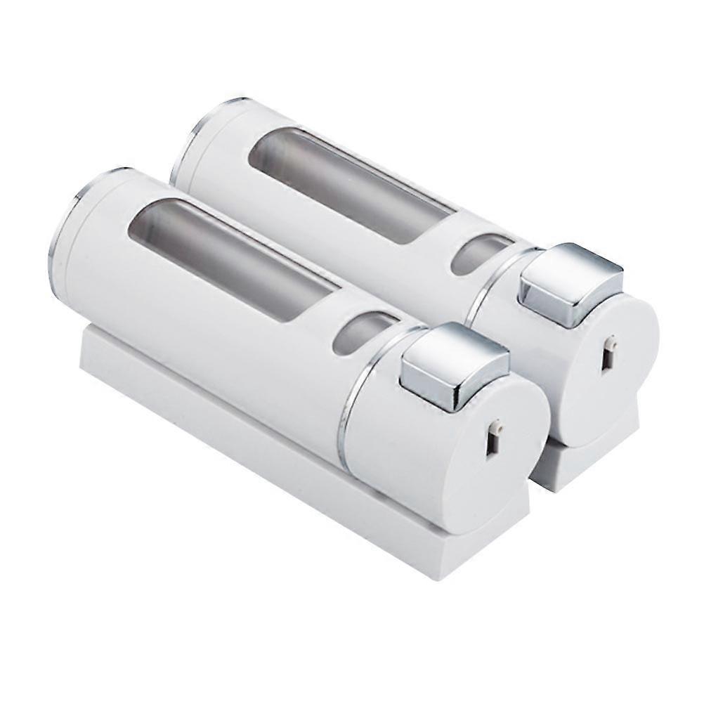 Manual Liquid Soap Dispenser with Double Heads for Kitchen 2Pcs