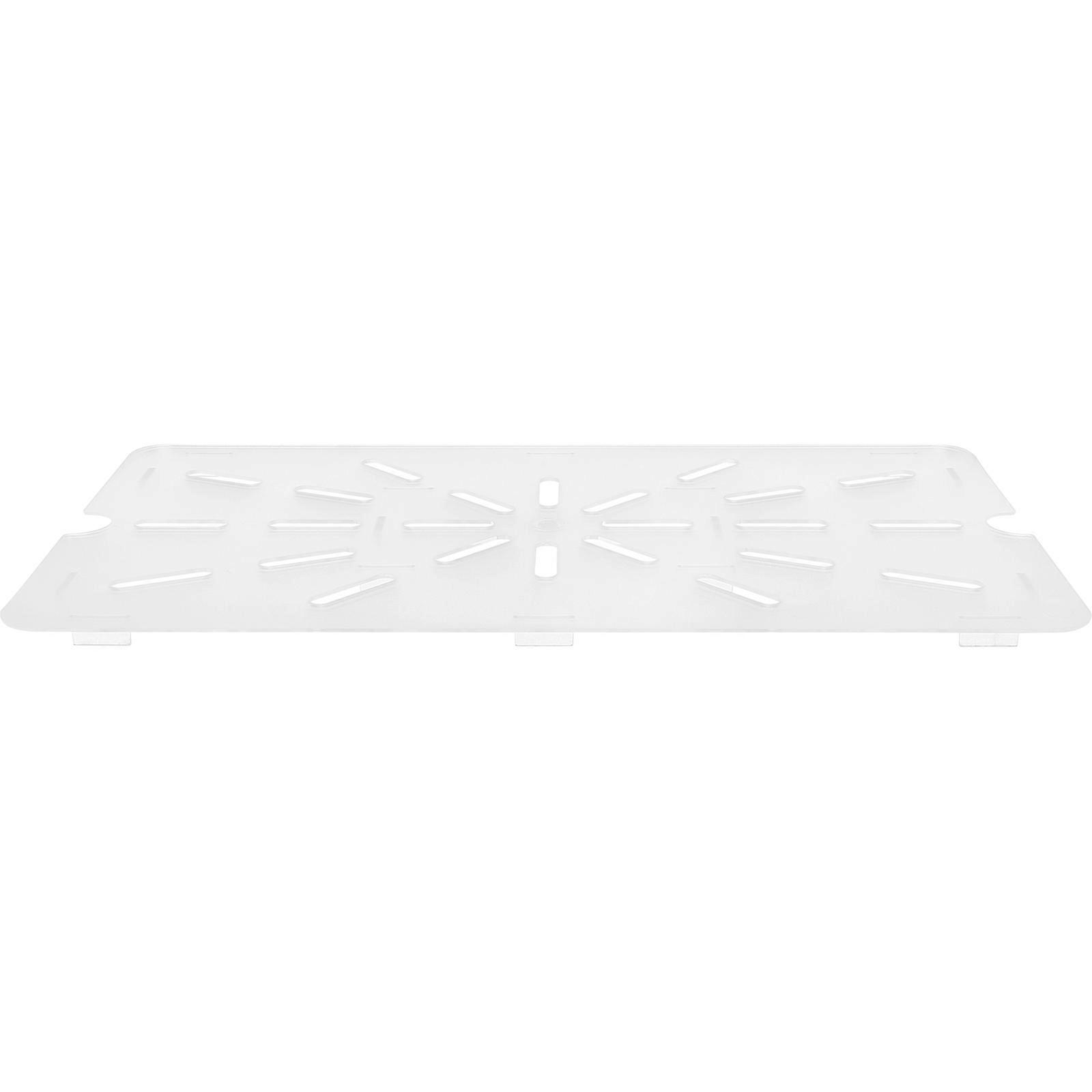 Sink Drying Rack Acrylic Draining Board for Fruits Vegetables 4Pcs Set