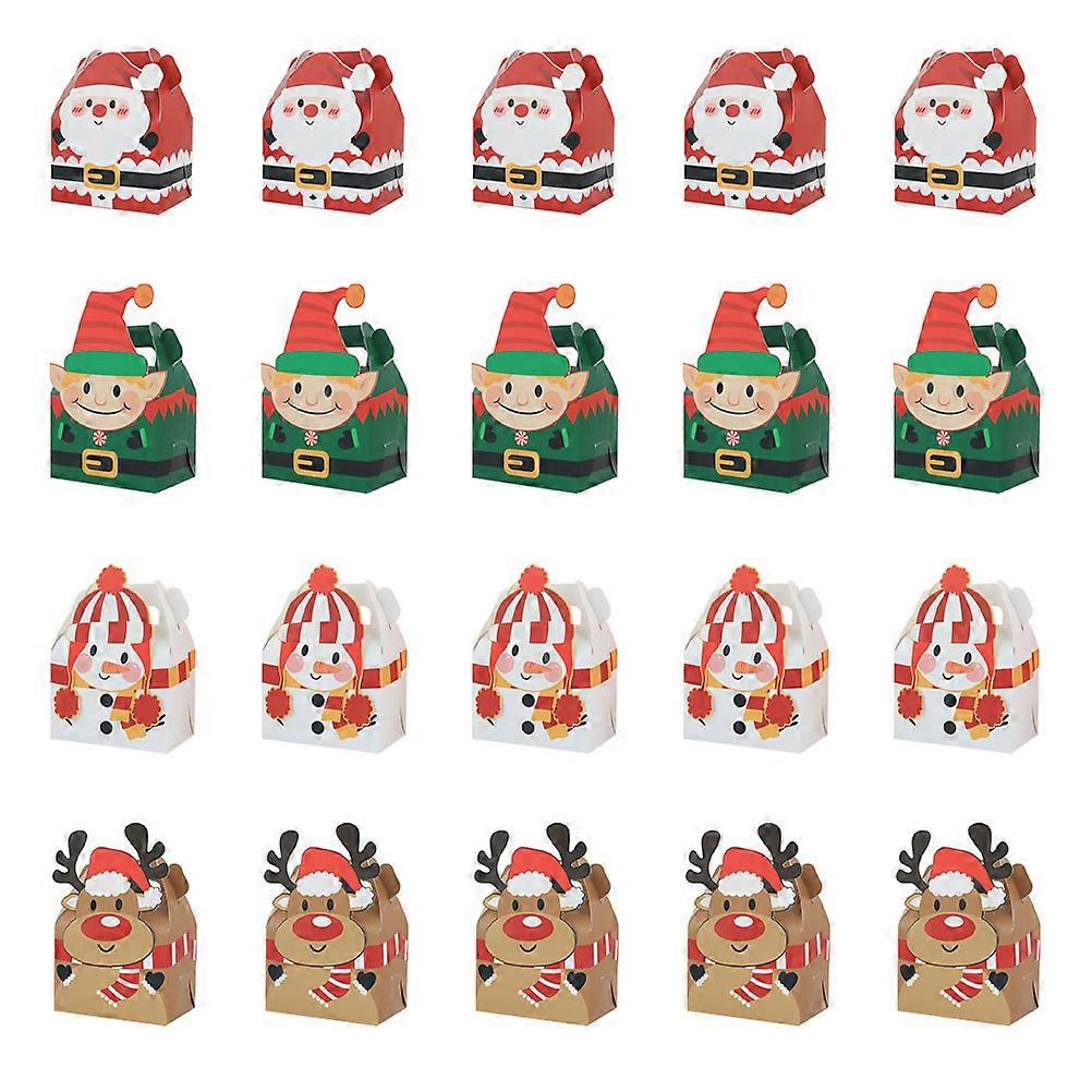 Xmas Gift Packaging Cases for Holiday Storage 80Pcs Assorted Color Boxes