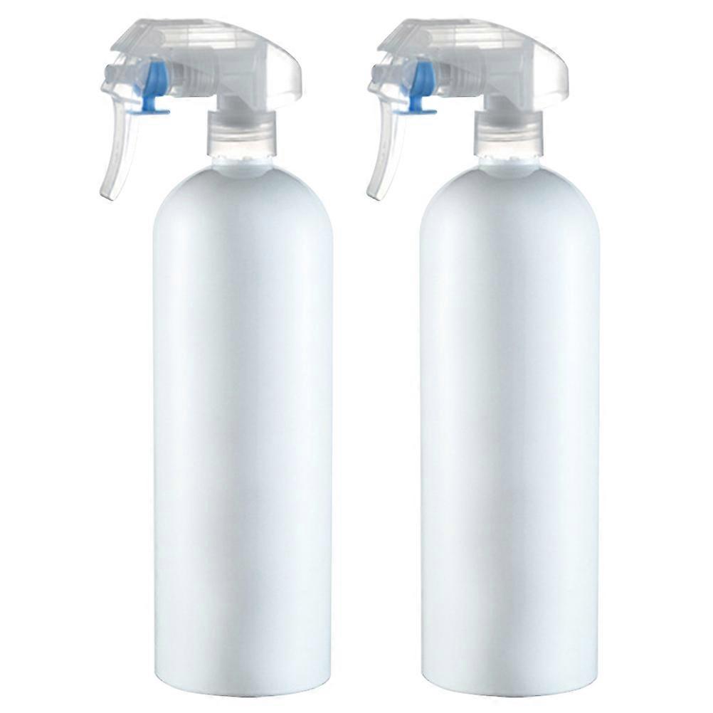 Spray Bottle 2Pcs White Plastic Water Sprayer for Storage with Uniform Mist Spray Function