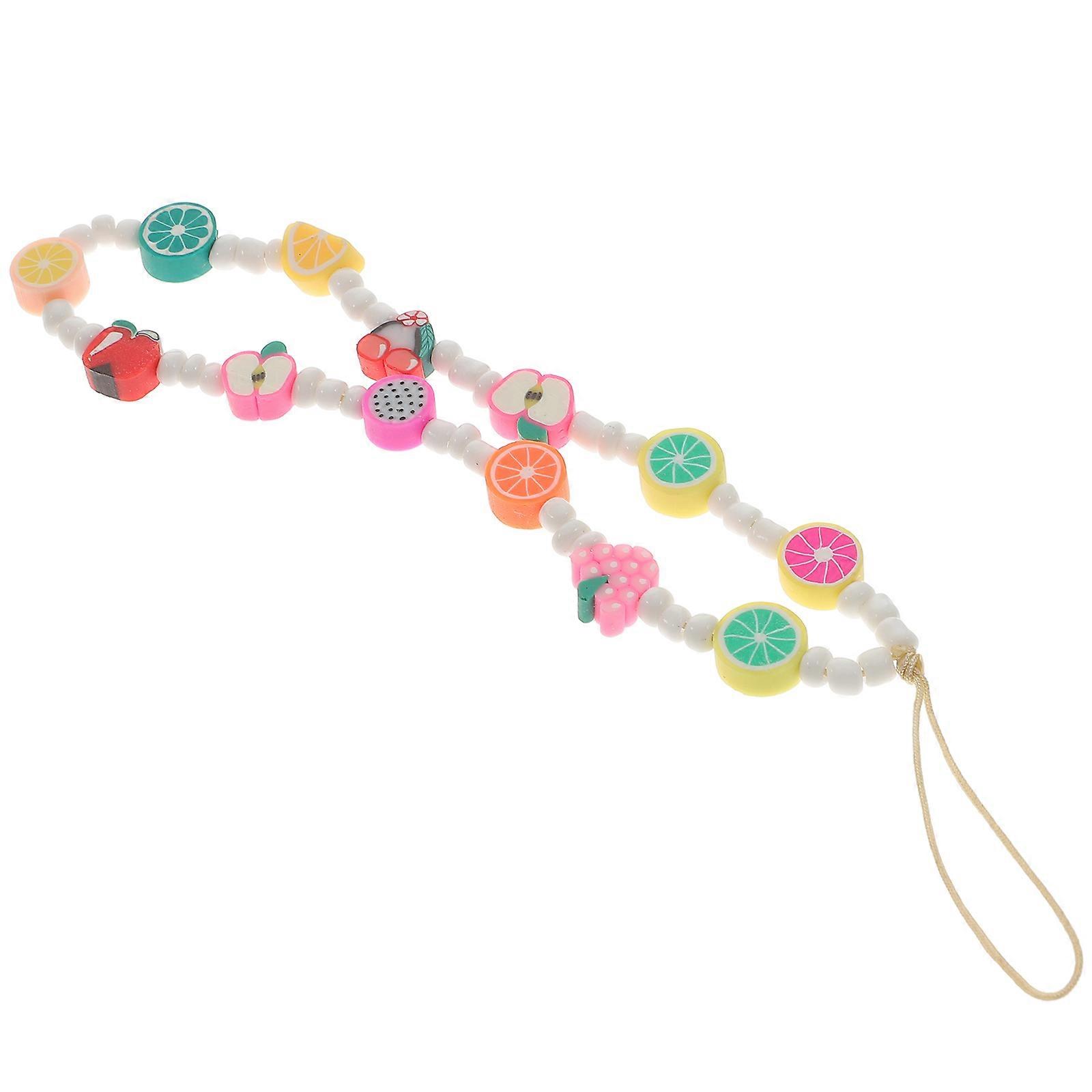 Bohemian Style Beaded Phone Lanyard for Decoration 4Pcs Colorful Phone Hanging Strap
