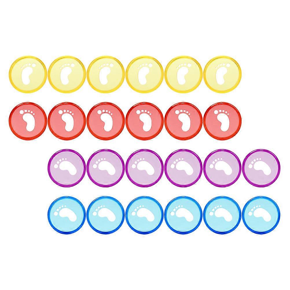 Multi-Color Binder Ring Discbound Binding Discs Document Organization For Notepads Diy Projects 40Pcs
