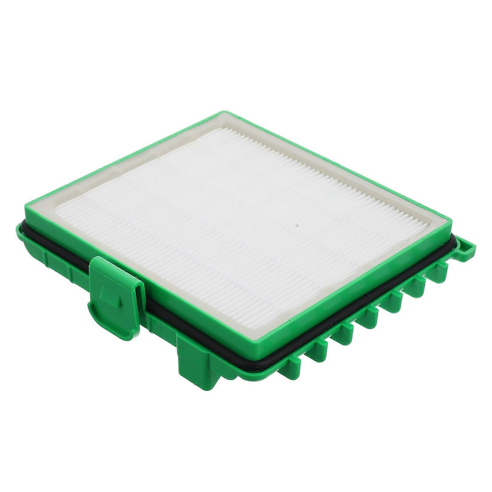 Vacuum Filter Element Replacement Particles Capture Light Green 17.00X15.20X1.80CM High Efficiency Filtration For Home Use 1Pcs