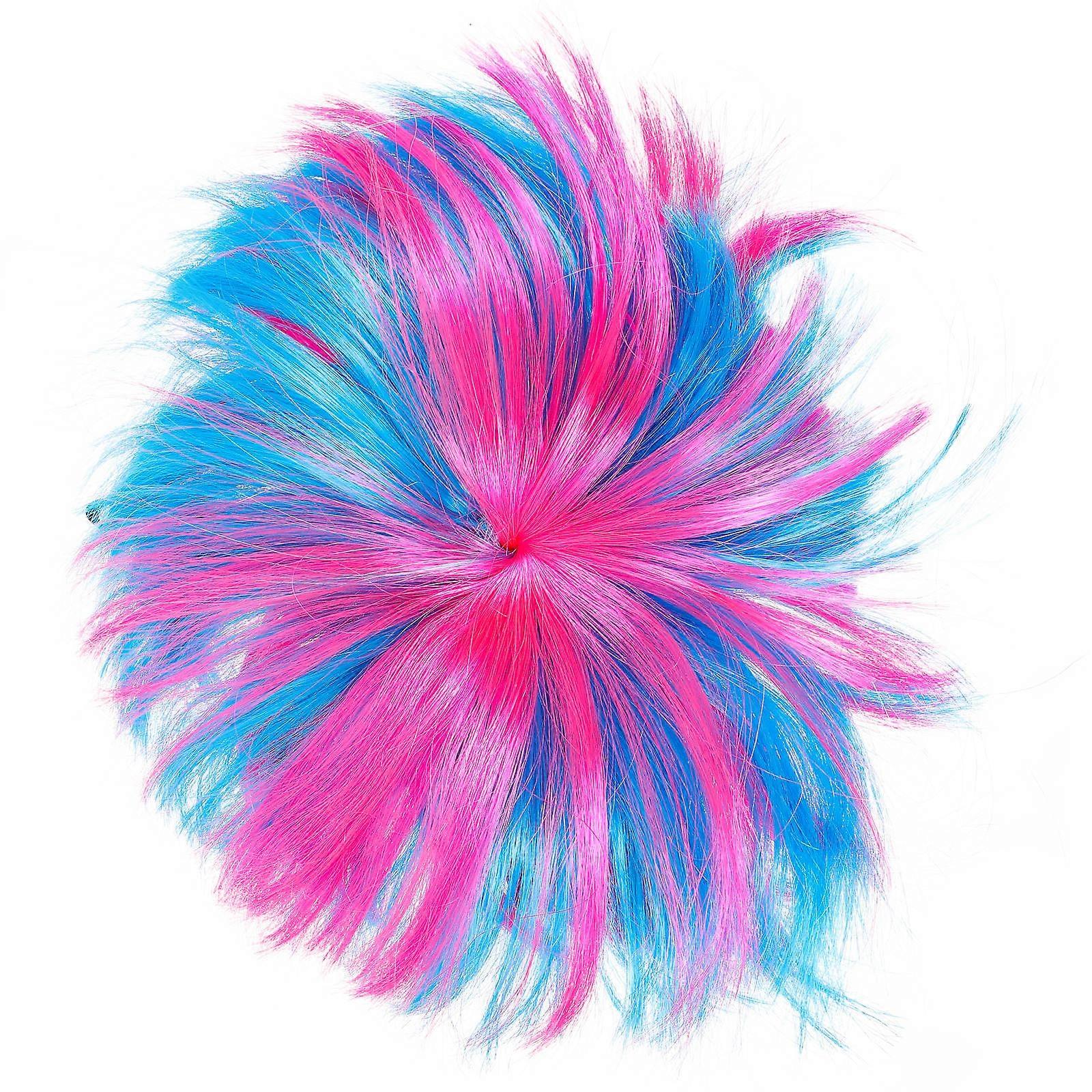 Pet Wig Dog Wig Headpiece for Costume Assorted Color Adjustable Strap