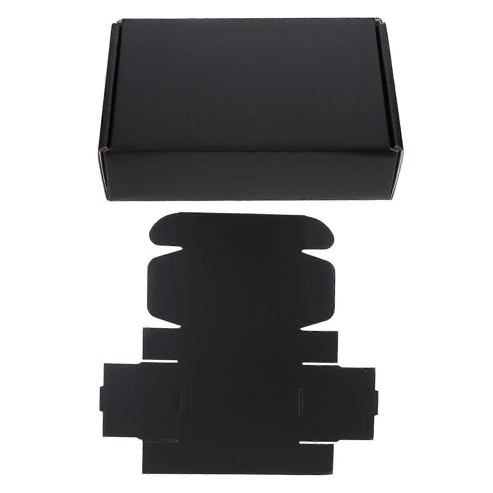 Corrugated Box for Storage Use Multi-Functional 30Pcs Black Color