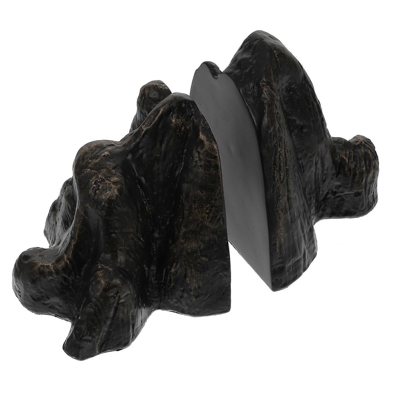 Resin Bookends Tree Ornament for Desktop Adornment 1Pcs Resin Craft