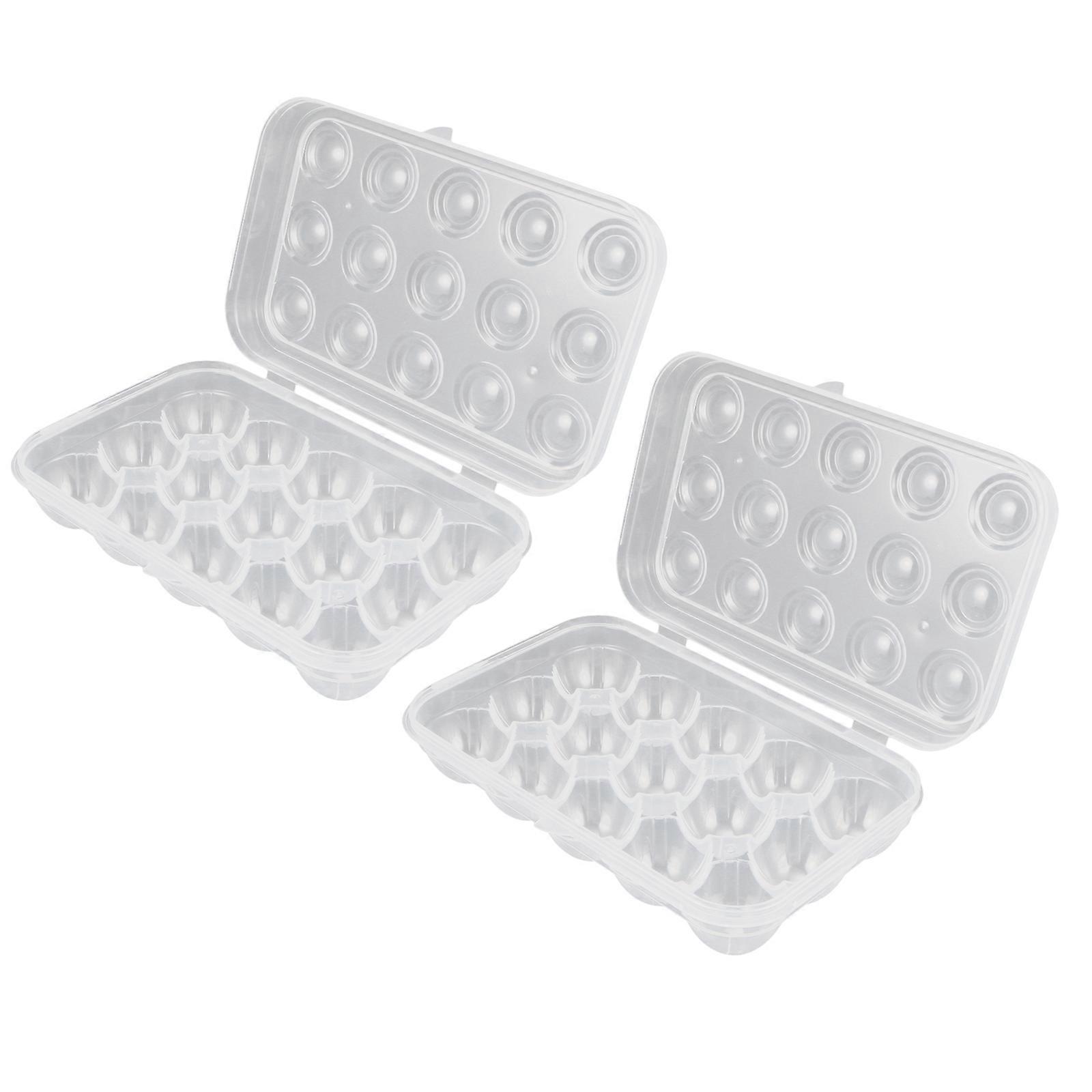 Refrigerator Egg Trays Egg Storage Container for Storage Use 4Pcs