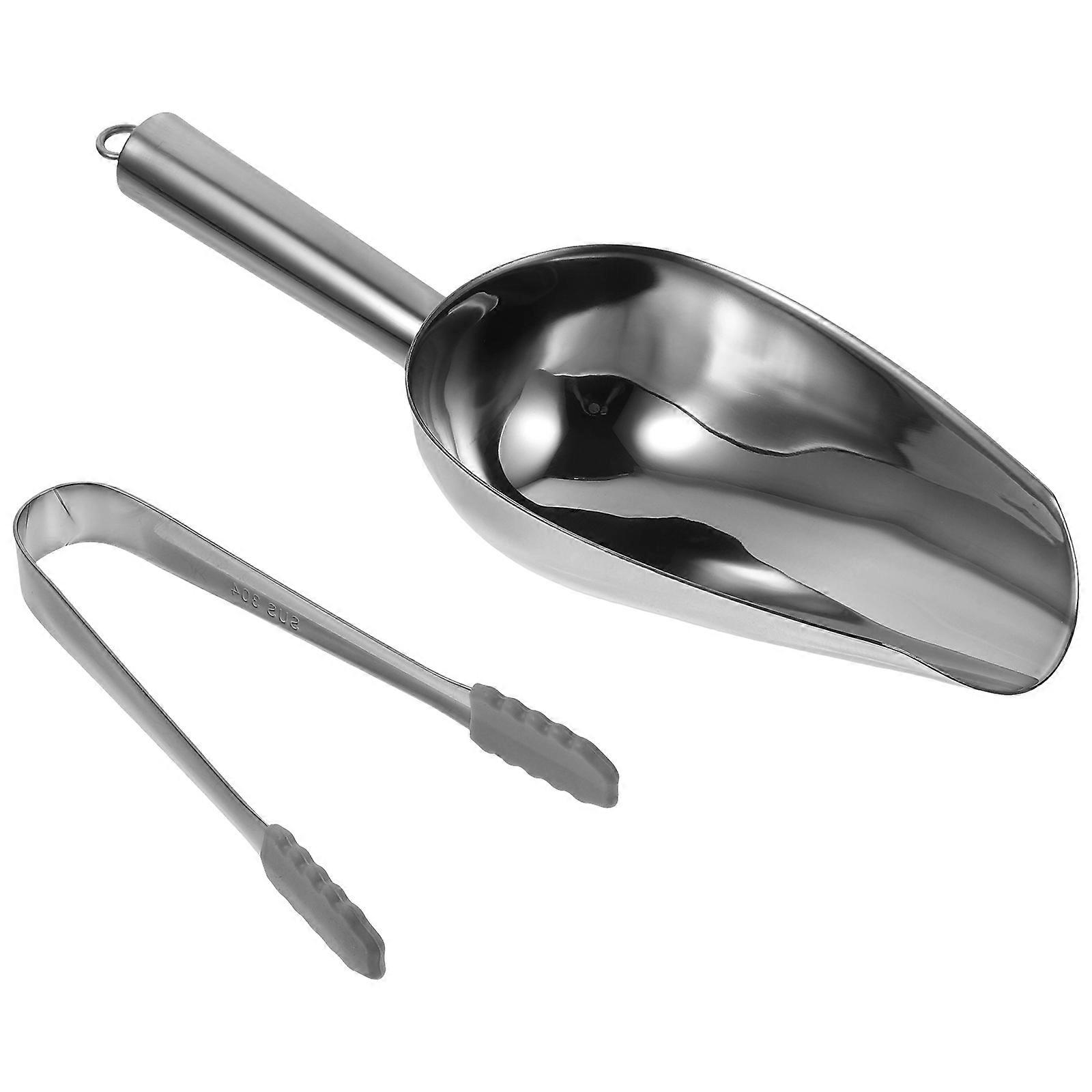 Ergonomic Stainless Steel Ice Anti-Slip Grip Ice Handling Tool For Commercial Use 5 Sets