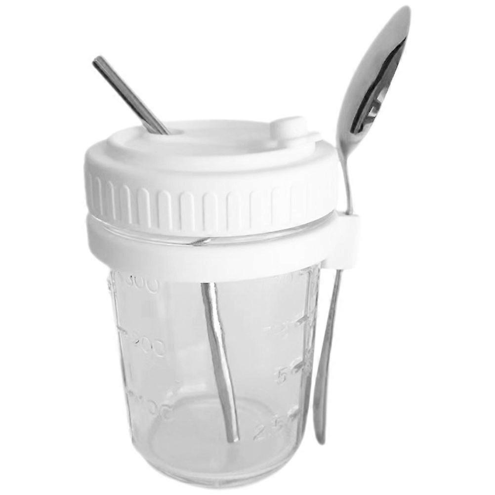 Sealed Overnight Oats Container For Drinking At Home Or Office 18X4X0.2CM 3 Sets